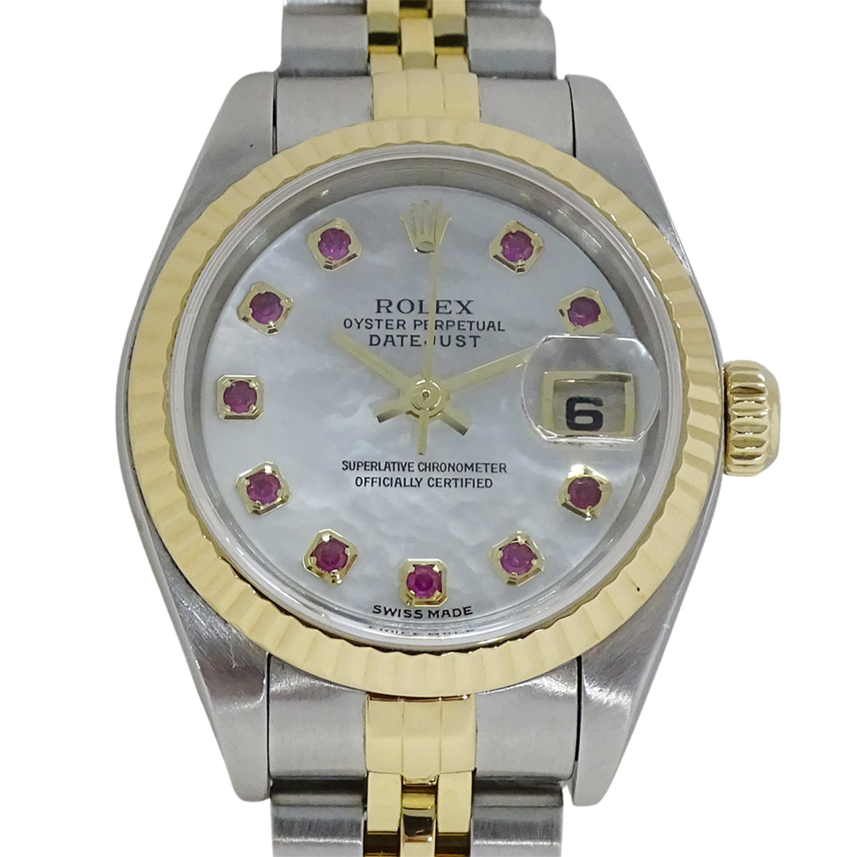 Rolex Datejust 79173NGR Horloge met wijzerplaat van 26 mm