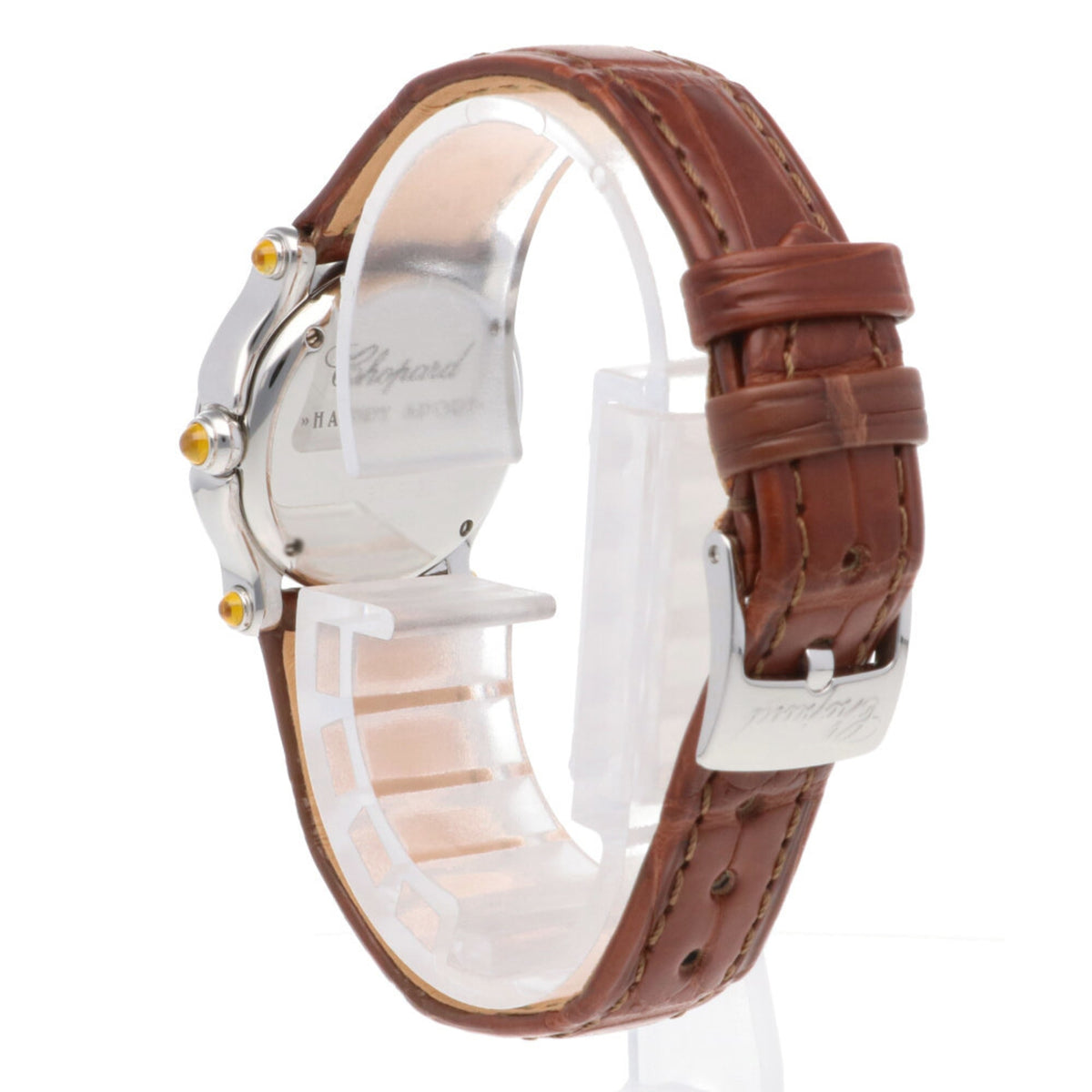 Montre Chopard Happy Sport 27/8245-30 Blanc à cadran « shell » de 25 mm