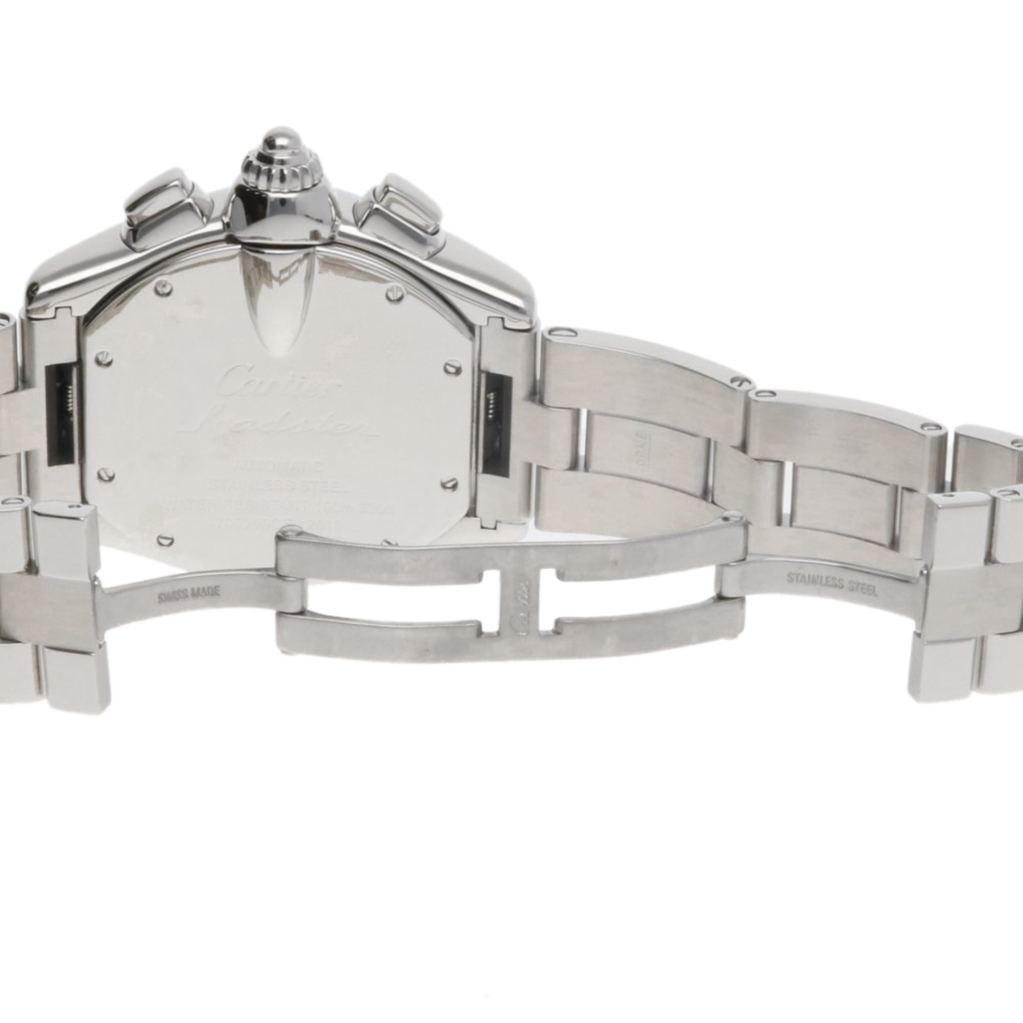 Cartier Roadster chronograafhorloge, roestvrij staal 2618, automatisch, heren