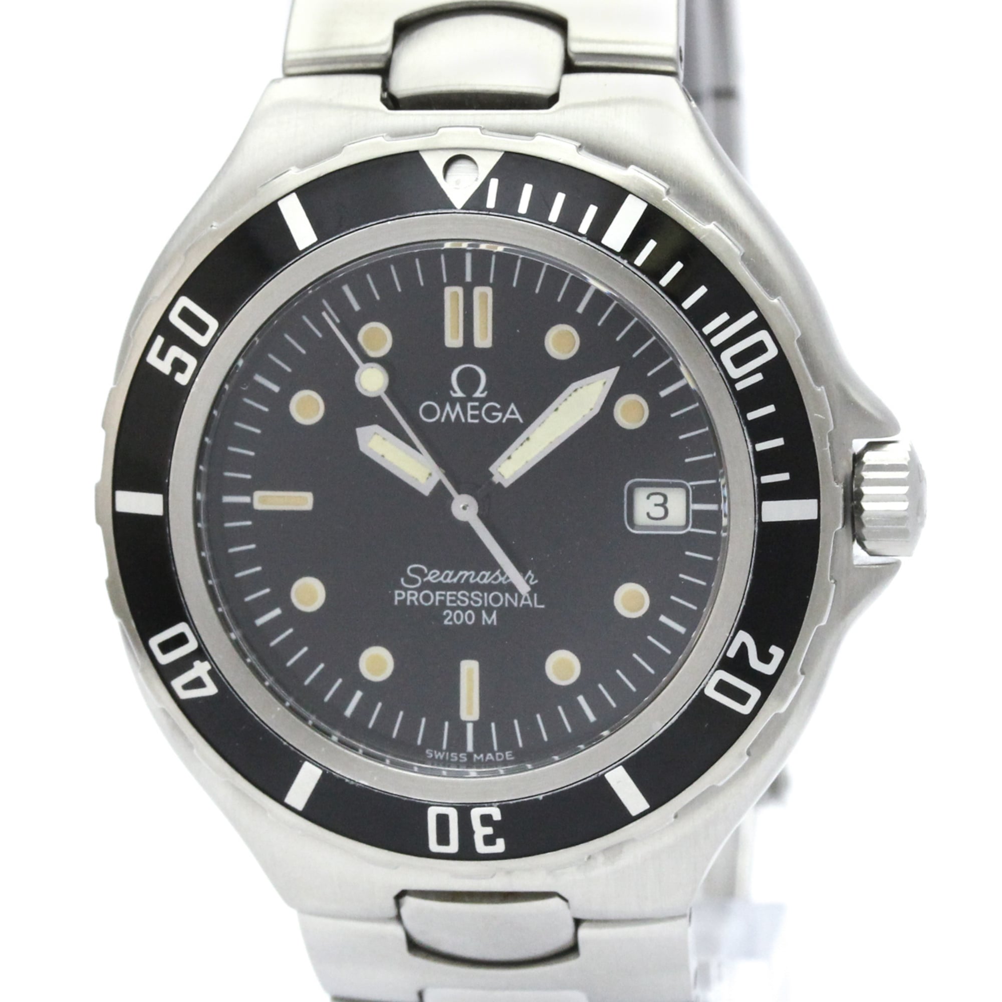 Omega Seamaster 3.961.062 Black Dial 36mm Watch