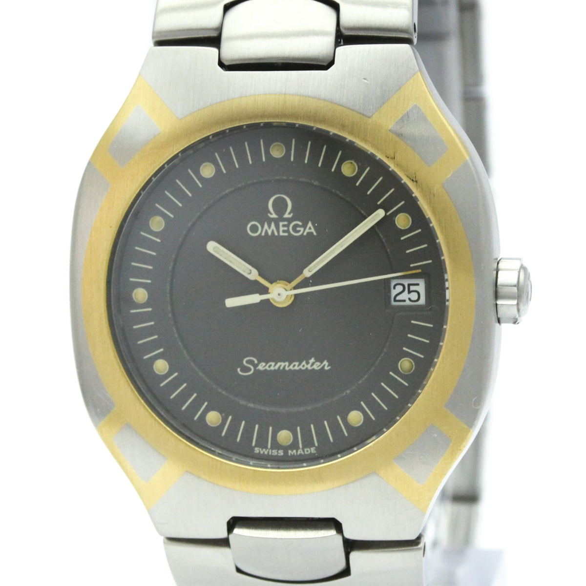 Omega Seamaster 3961022, graues Zifferblatt, 31 mm Uhr