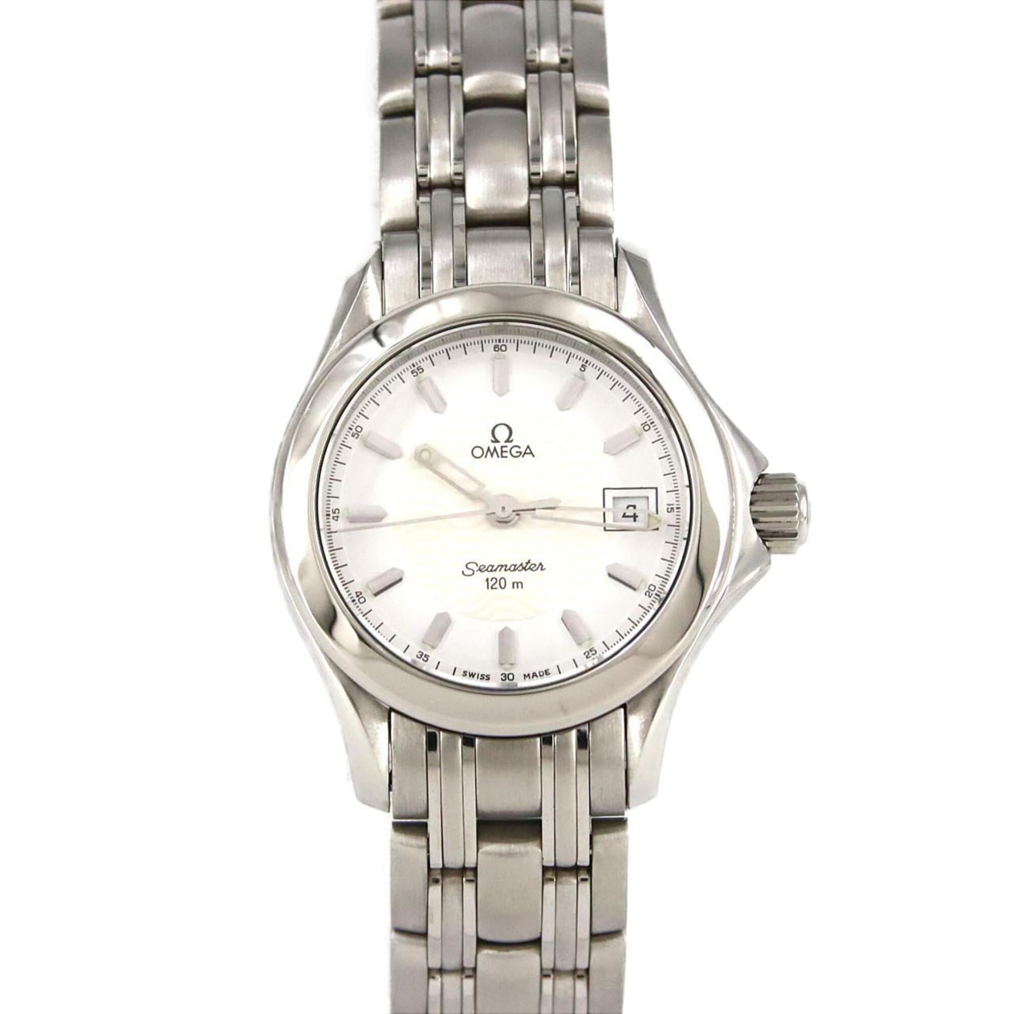 Omega Seamaster 2581.21 White Dial 26mm Watch