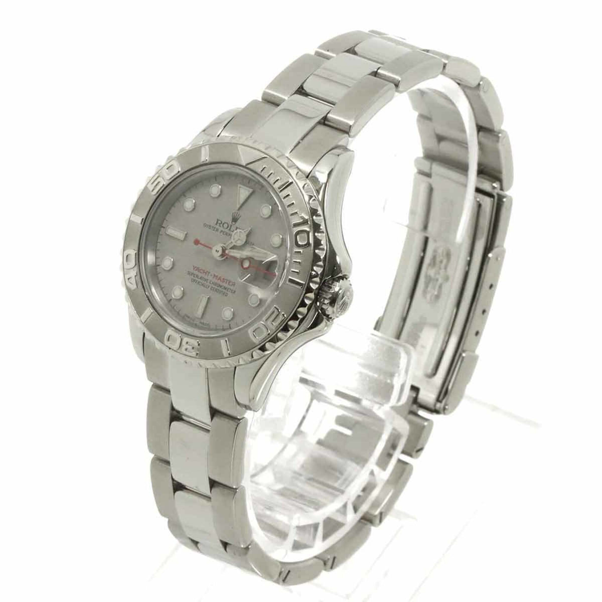 Montre Rolex Yachtmaster Rolesium 169622, cadran argenté, 29 mm