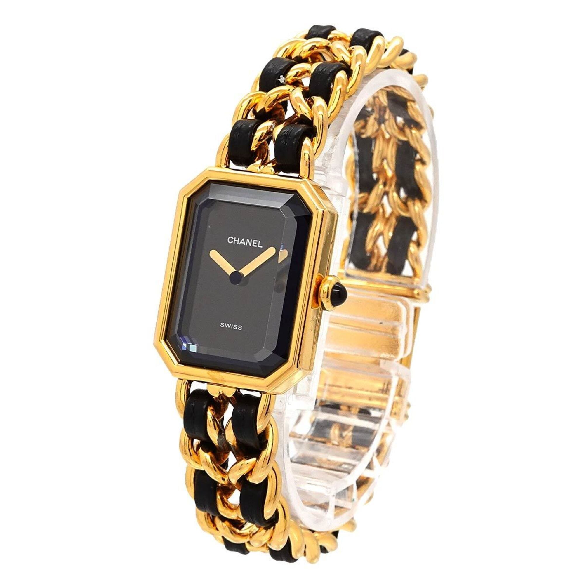 Chanel Premiere H0001 Black Dial 20mm Watch