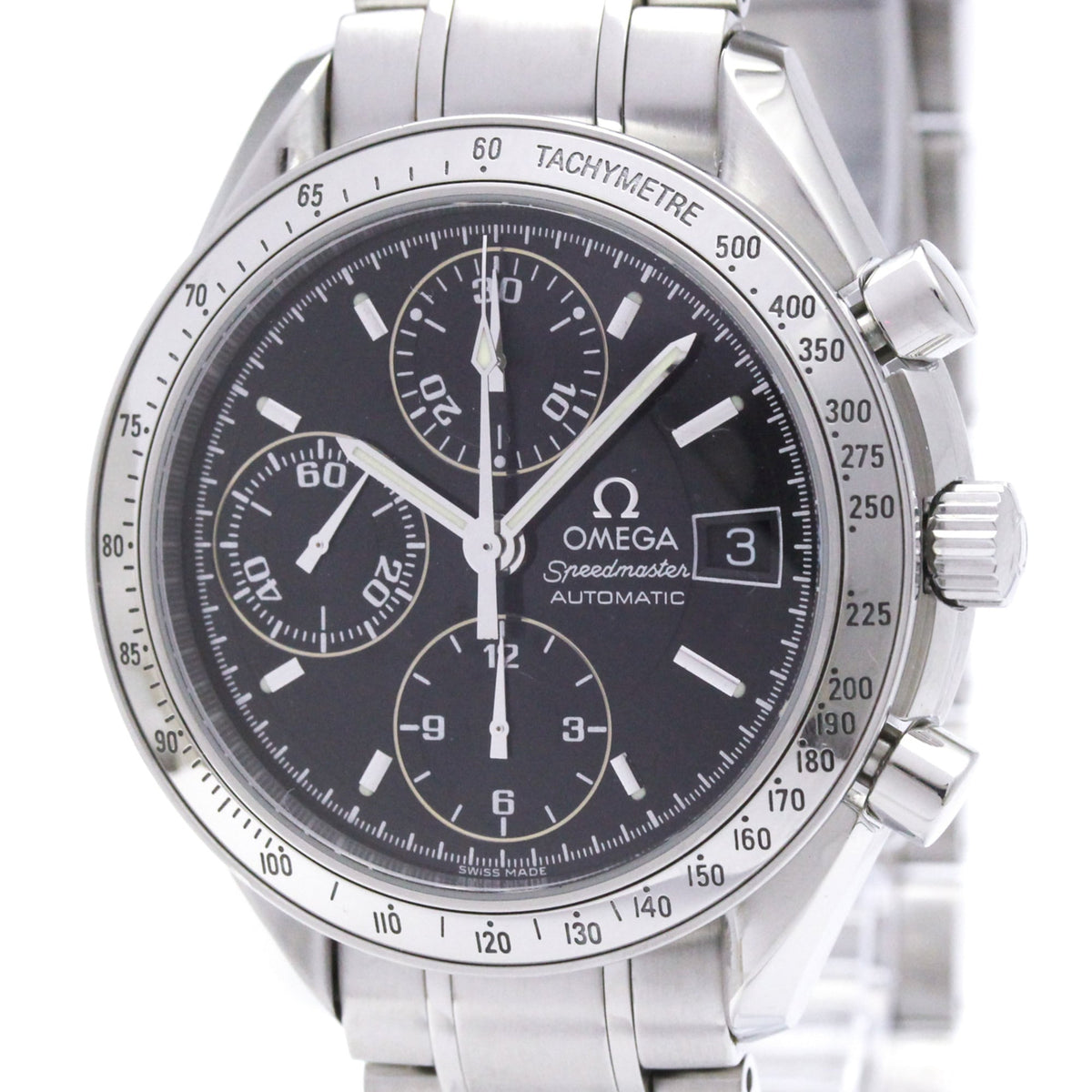 Omega Speedmaster 3513.5 met zwarte wijzerplaat 39mm Horloge
