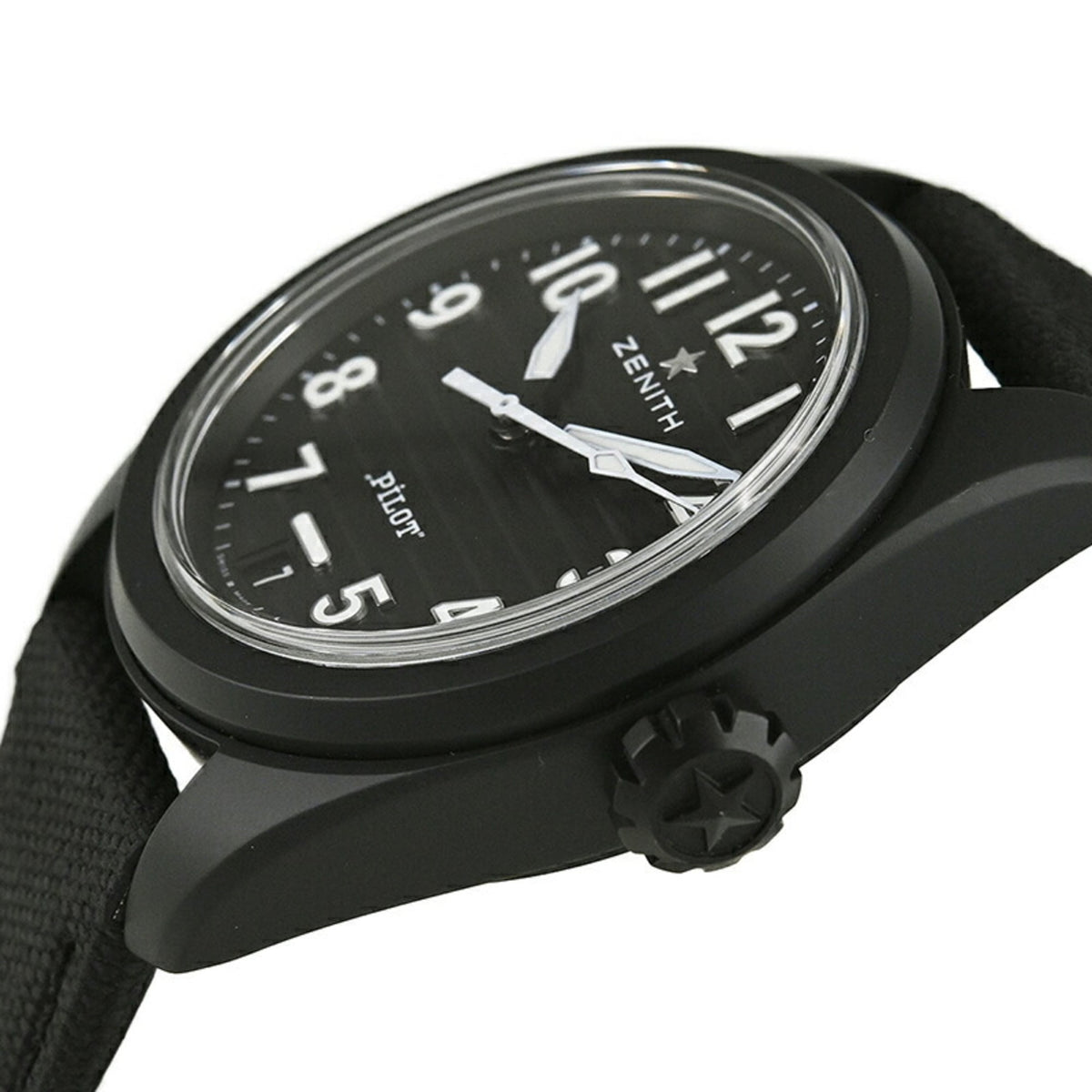 Zenith Pilot 49.4000.3620/21.I001 Schwarz Zifferblatt 40mm Uhr