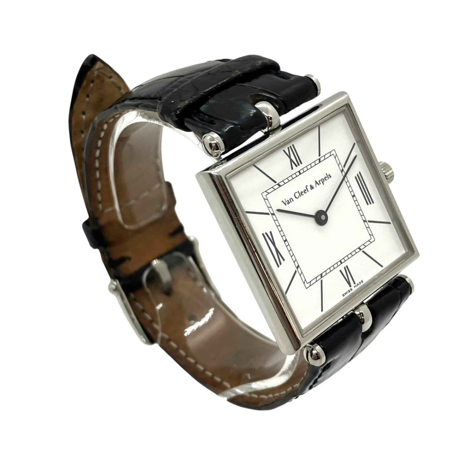 Montre Van Cleef & Arpels Classic 503342, cadran argenté, 27 mm