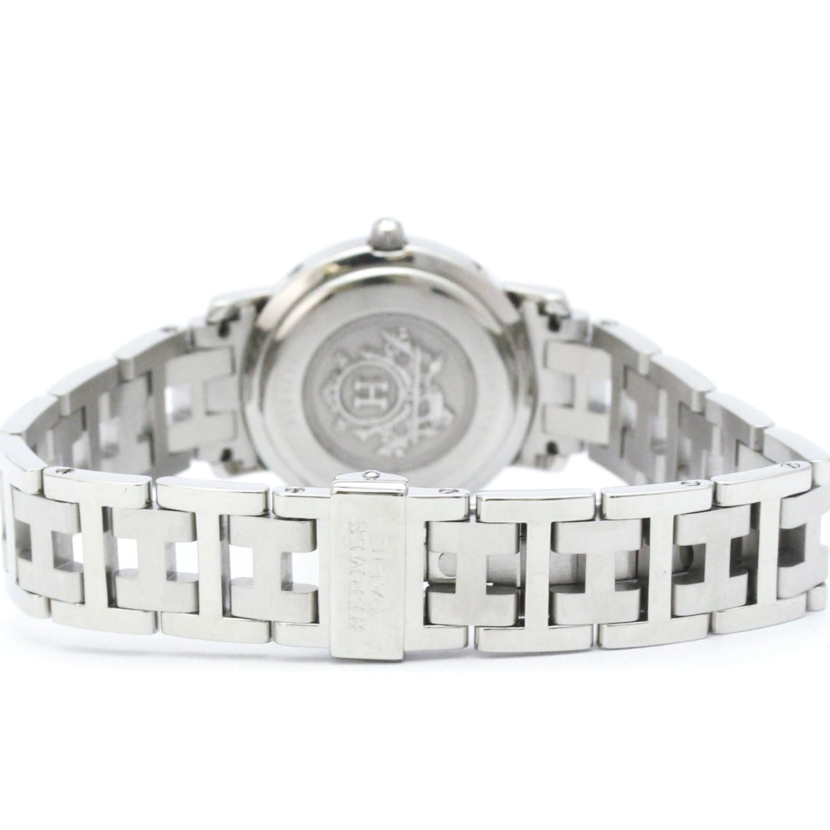 Hermes Clipper CL4.210 Orange Zifferblatt 24 mm Uhr