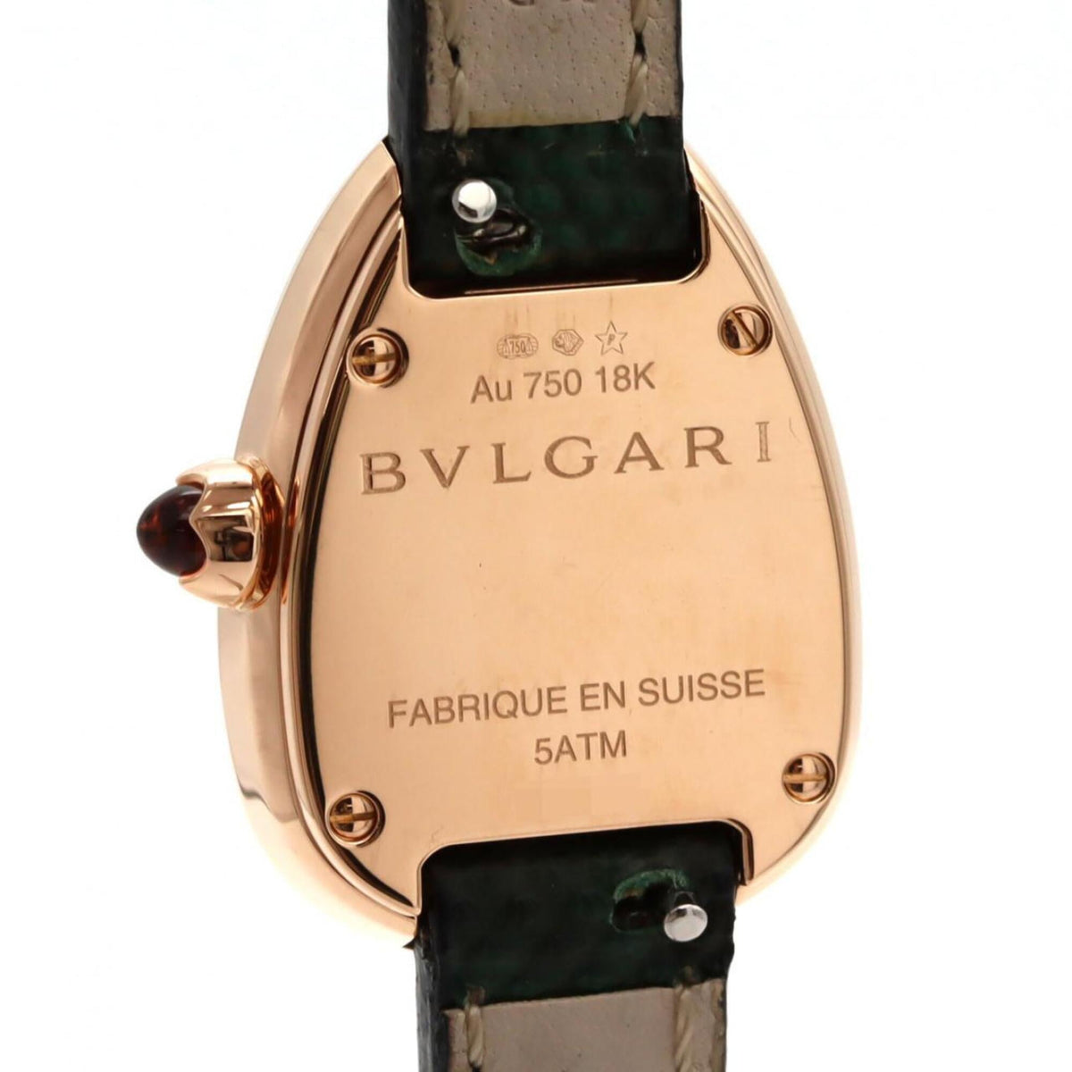 Bvlgari Bulgari Serpenti Double Spiral SPP27C4PGL Grün Zifferblatt 27 mm Uhr