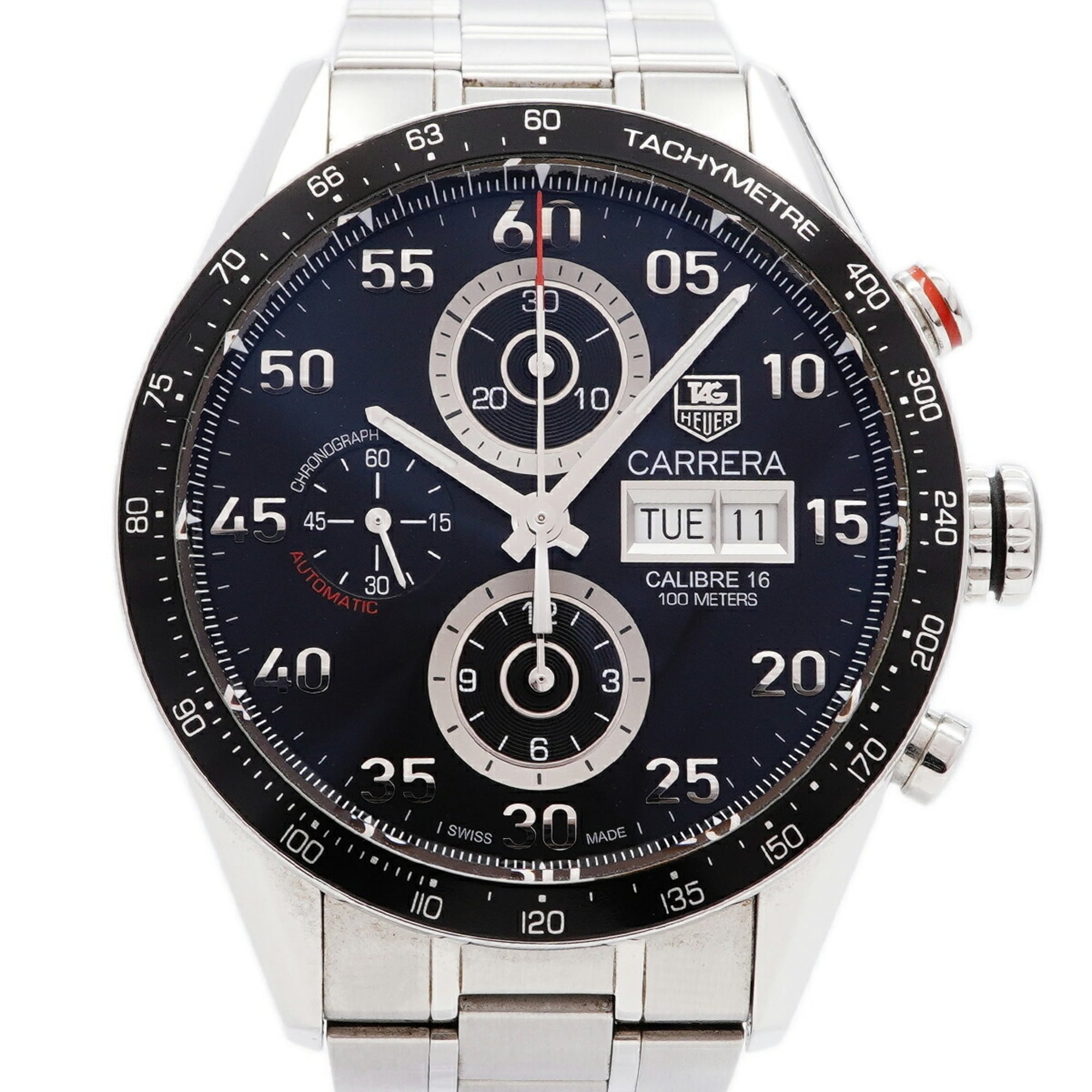 TAG Heuer Carrera Calibre CV2A10 Black Dial 43mm Watch