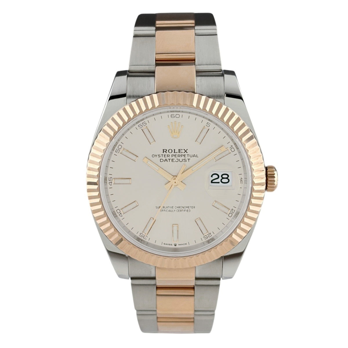 Rolex Datejust 126331 Horloge met wijzerplaat, 41 mm
