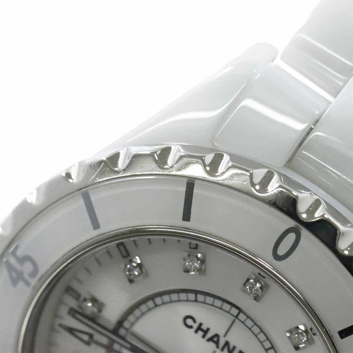 Chanel J12 33 mm H1628 horloge met witte wijzerplaat, 34 mm