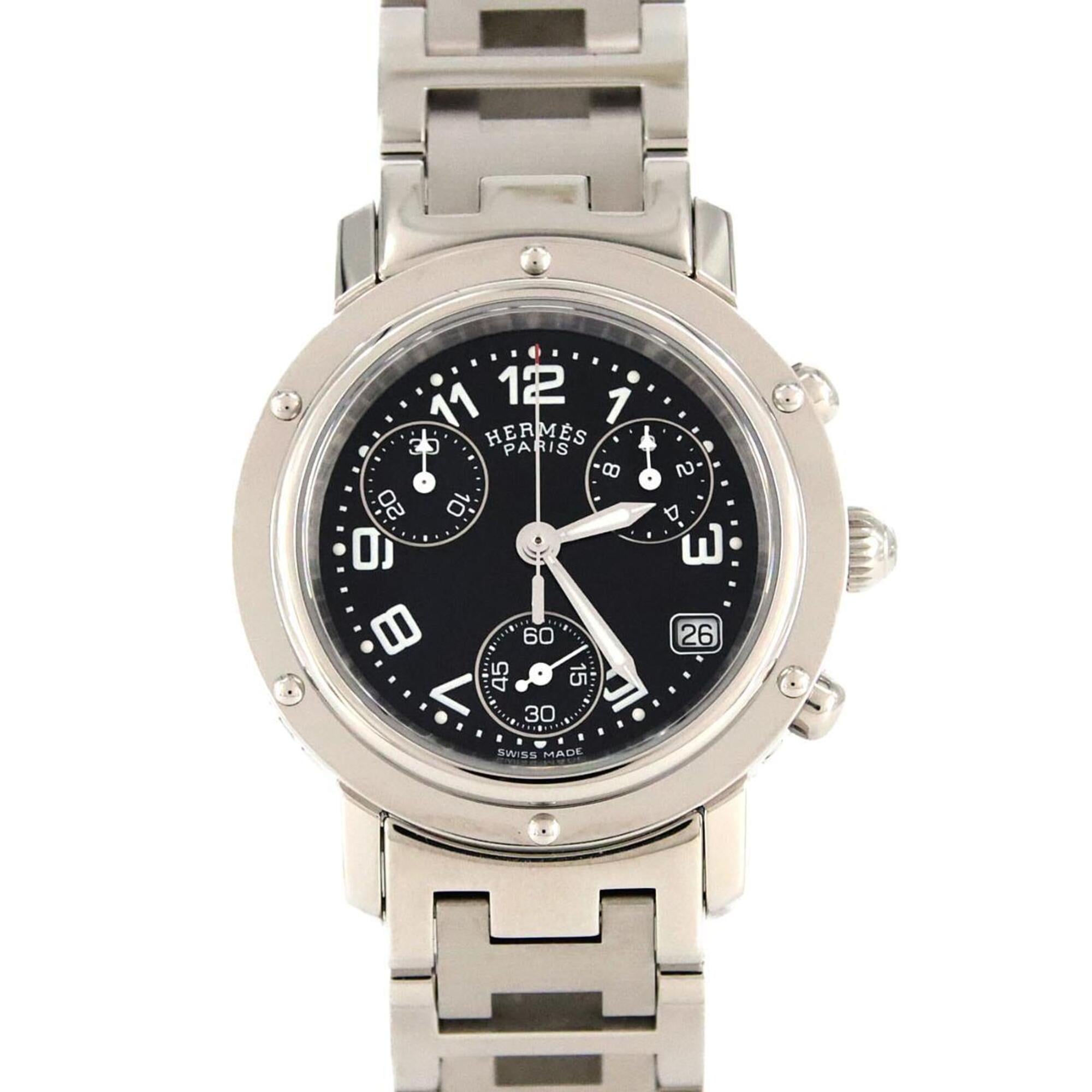 Hermes Clipper CL1.310 Black Dial 31mm Watch