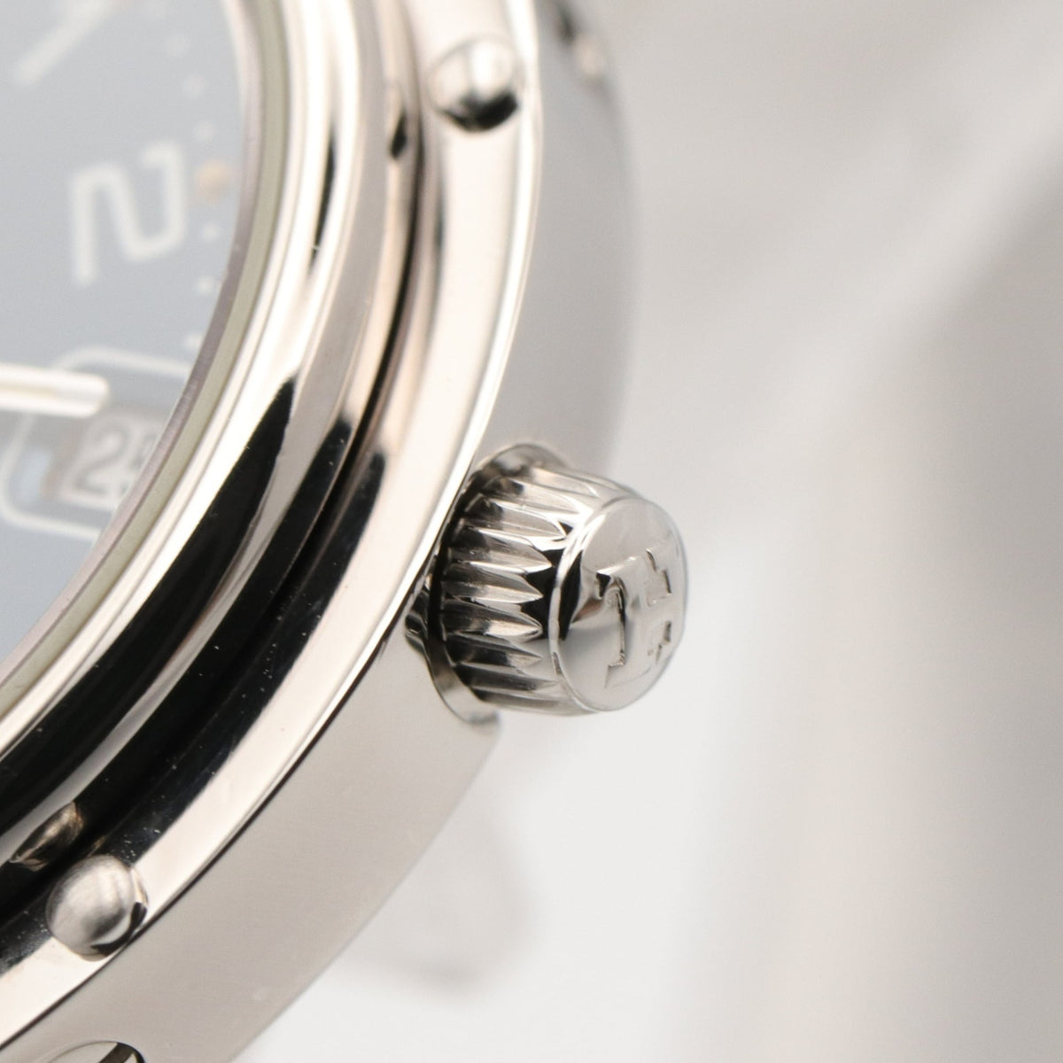 Hermes Clipper CL4.210 Blue Dial 24mm Watch