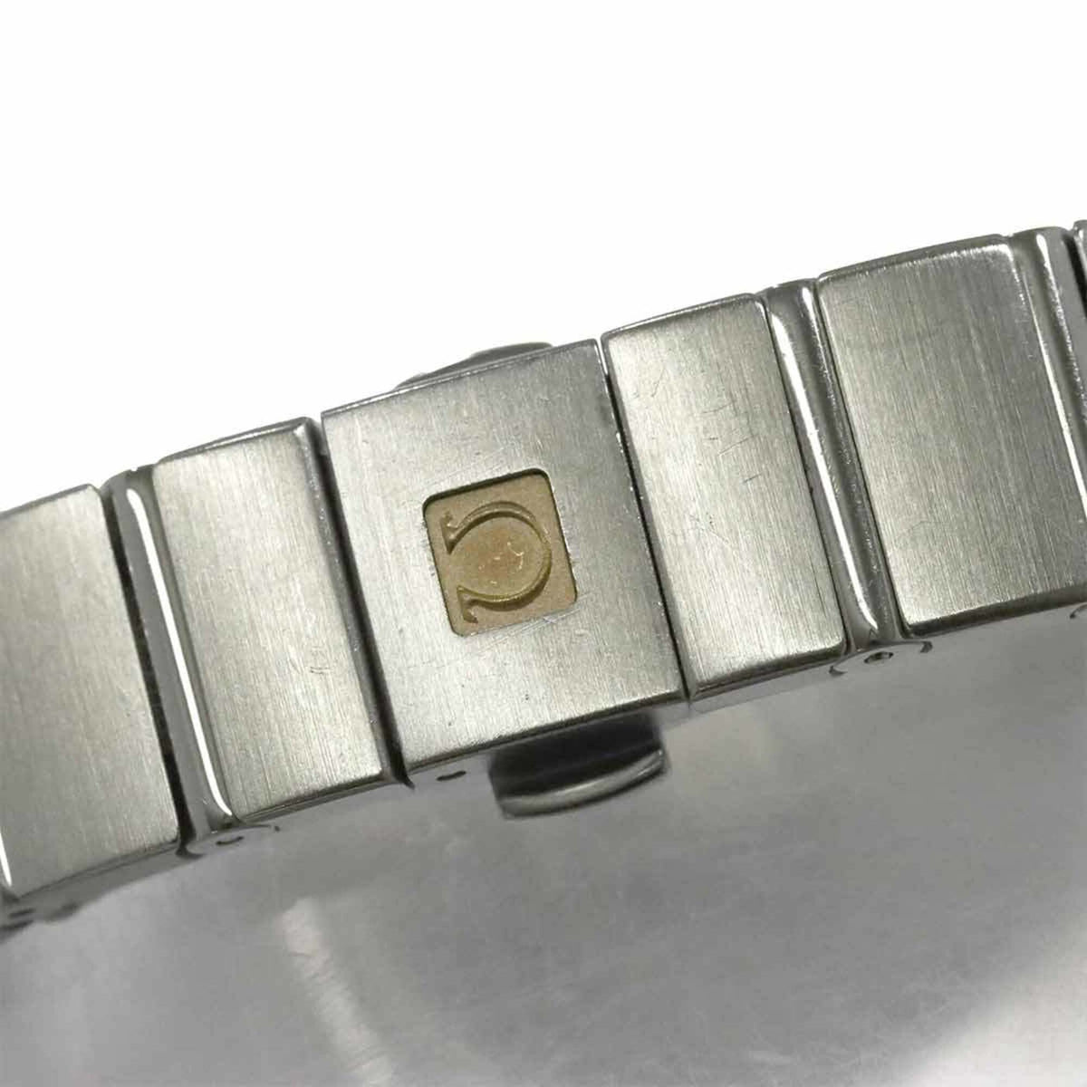 Omega Constellation Brushed 123 20 24 60 55 005 Weiß Gehäuse Zifferblatt 24 mm Uhr