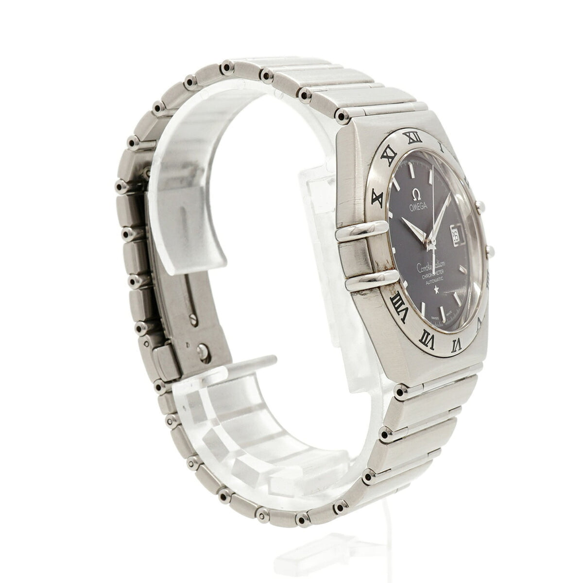 Omega Constellation Date 1502.4 Gray Dial 35mm Watch