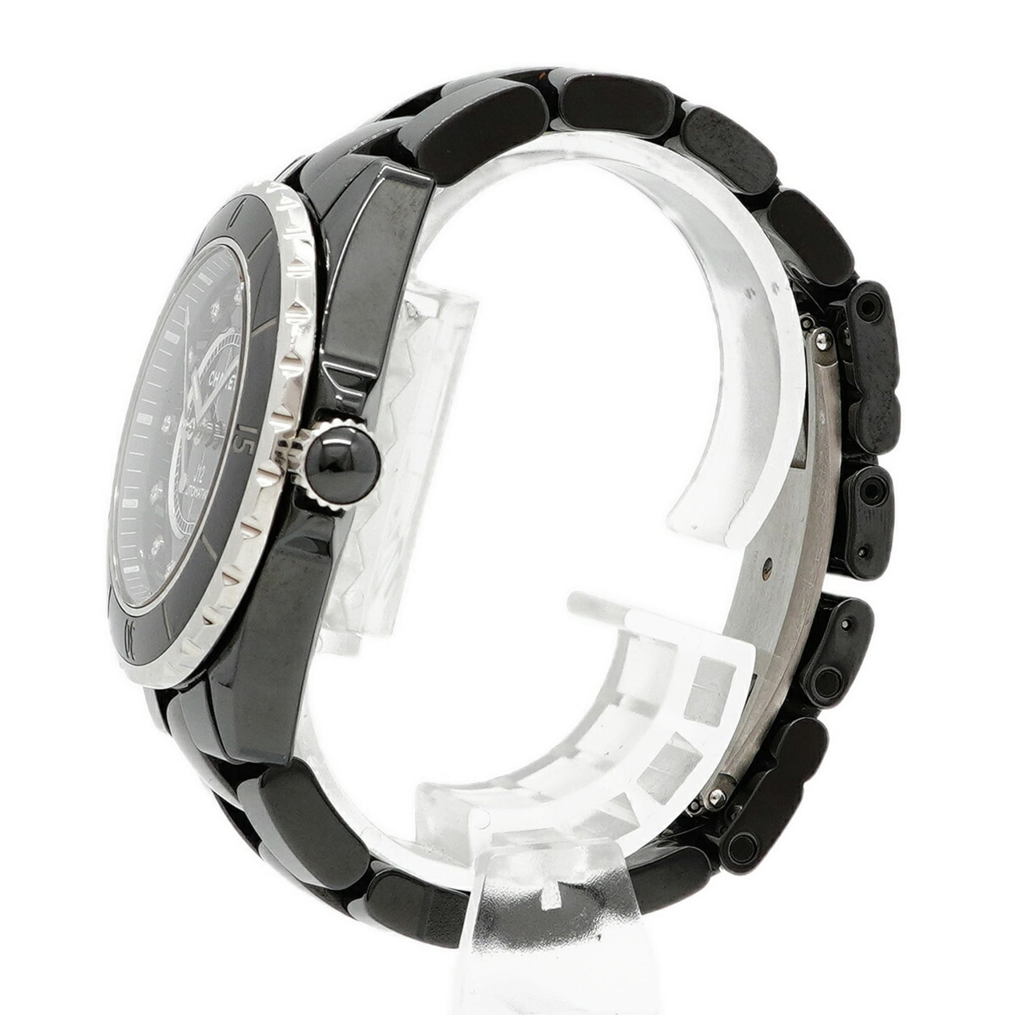 Chanel J12 H1626 Black Dial 39mm Watch