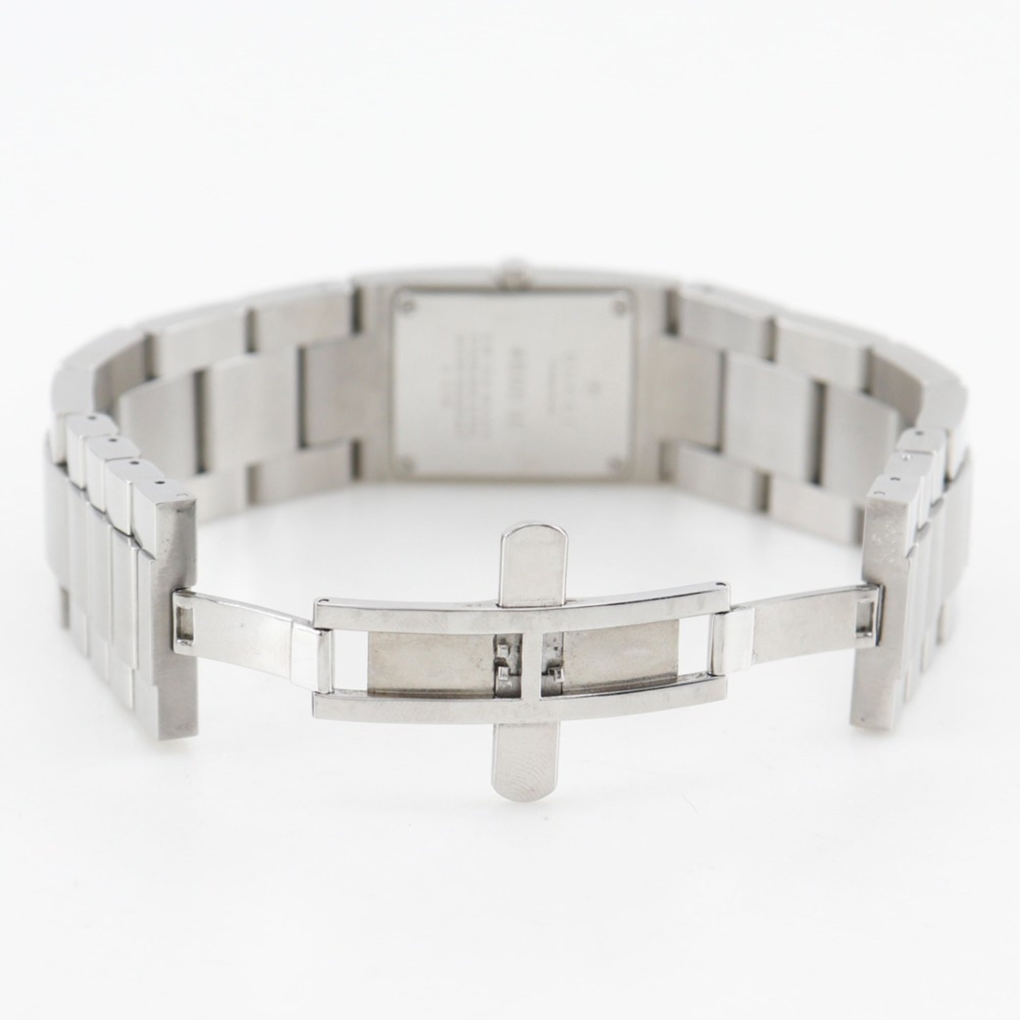 Gucci GUCCI Horloge 4600M Roestvrij staal Kwarts Analoog display Zwarte wijzerplaat Heren