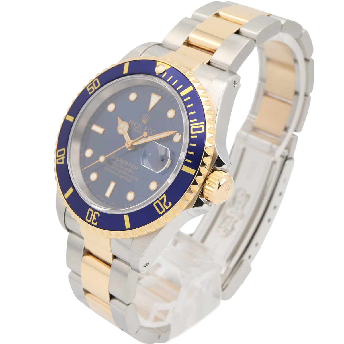 Rolex Submariner S-series 18K ( 16613 Blue Dial 40mm Watch