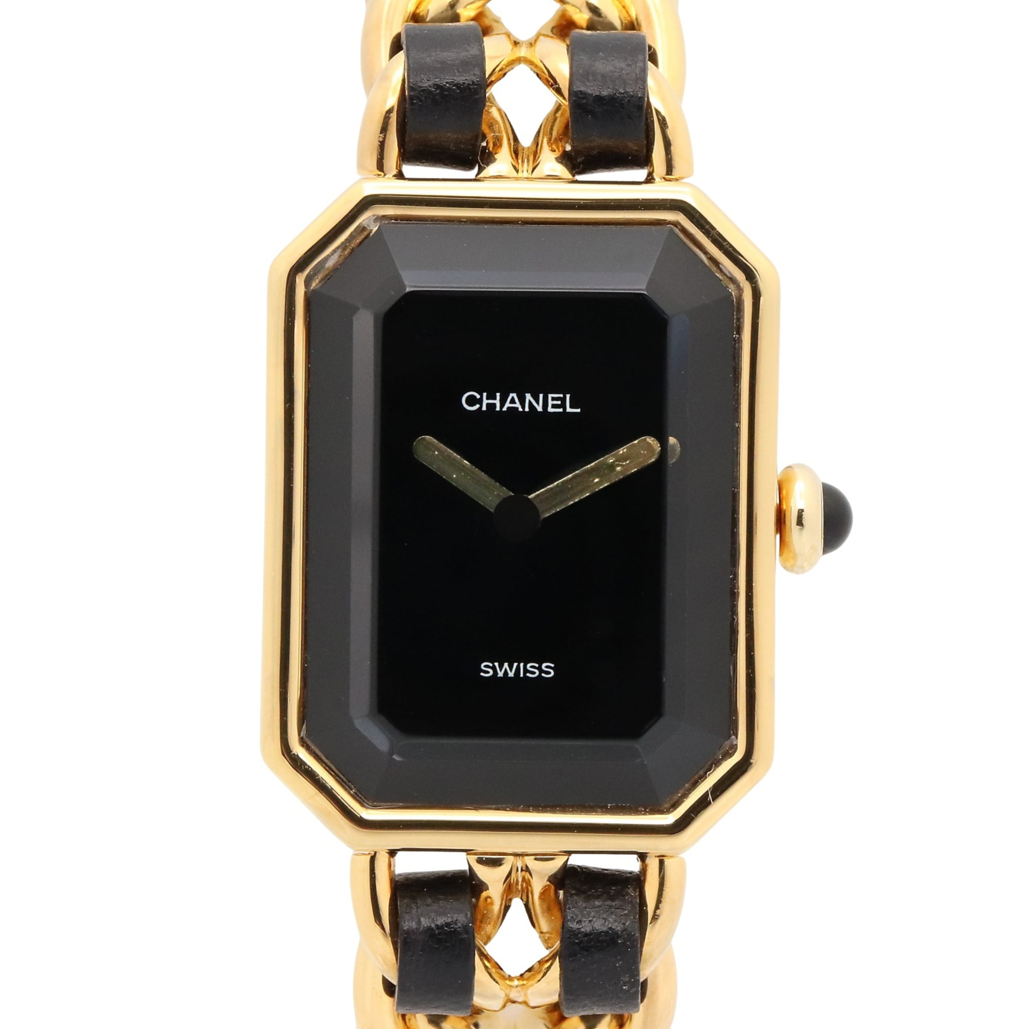 Chanel CHANEL Première S H0001 Black Dial 20mm Watch