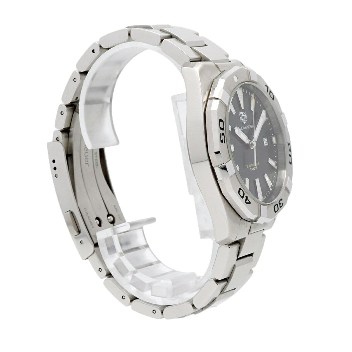 TAG Heuer Aquaracer Date WBD1110 Black Dial 41mm Watch