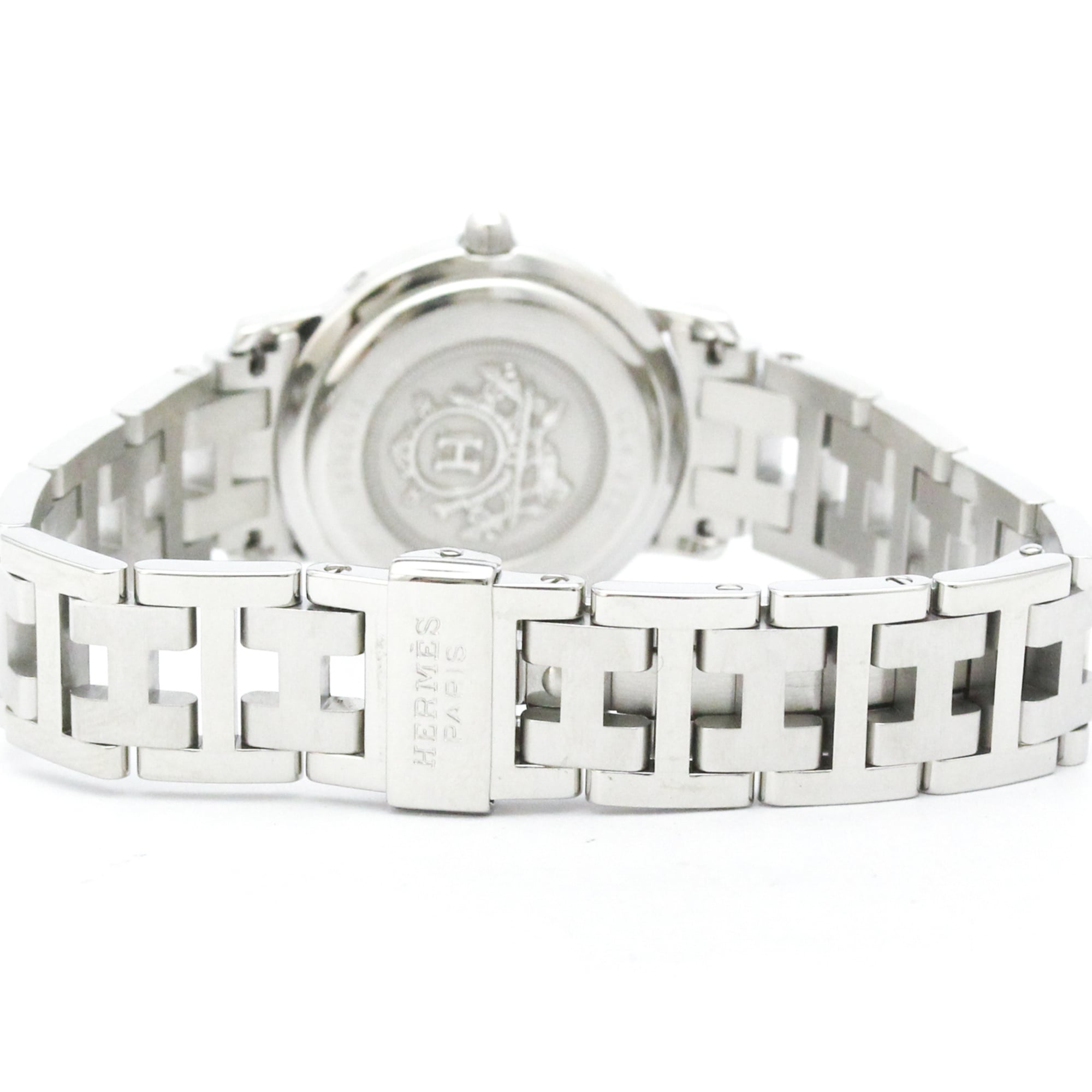 Hermes Clipper CL4.210 White Dial 24mm Watch