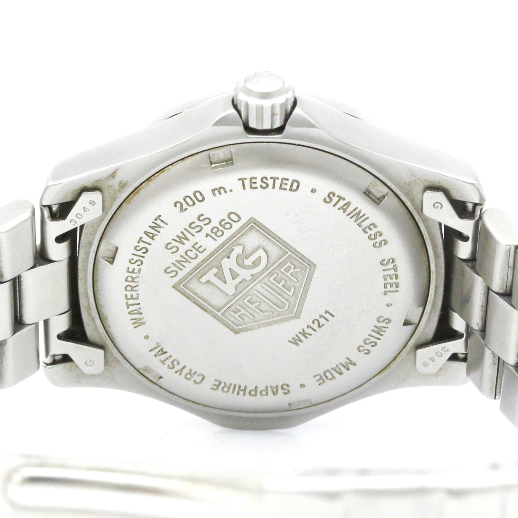 Montre TAG Heuer Professional WK1211 Blanc avec cadran de 34 mm