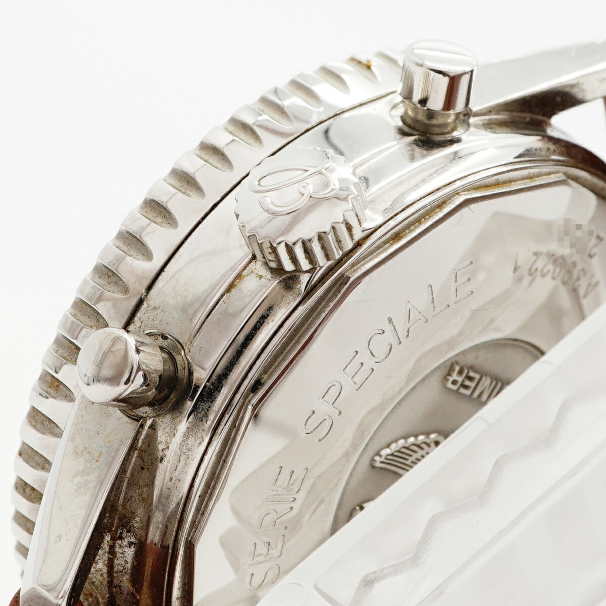 Breitling Navitimer A39022 Silver Dial 41mm Watch