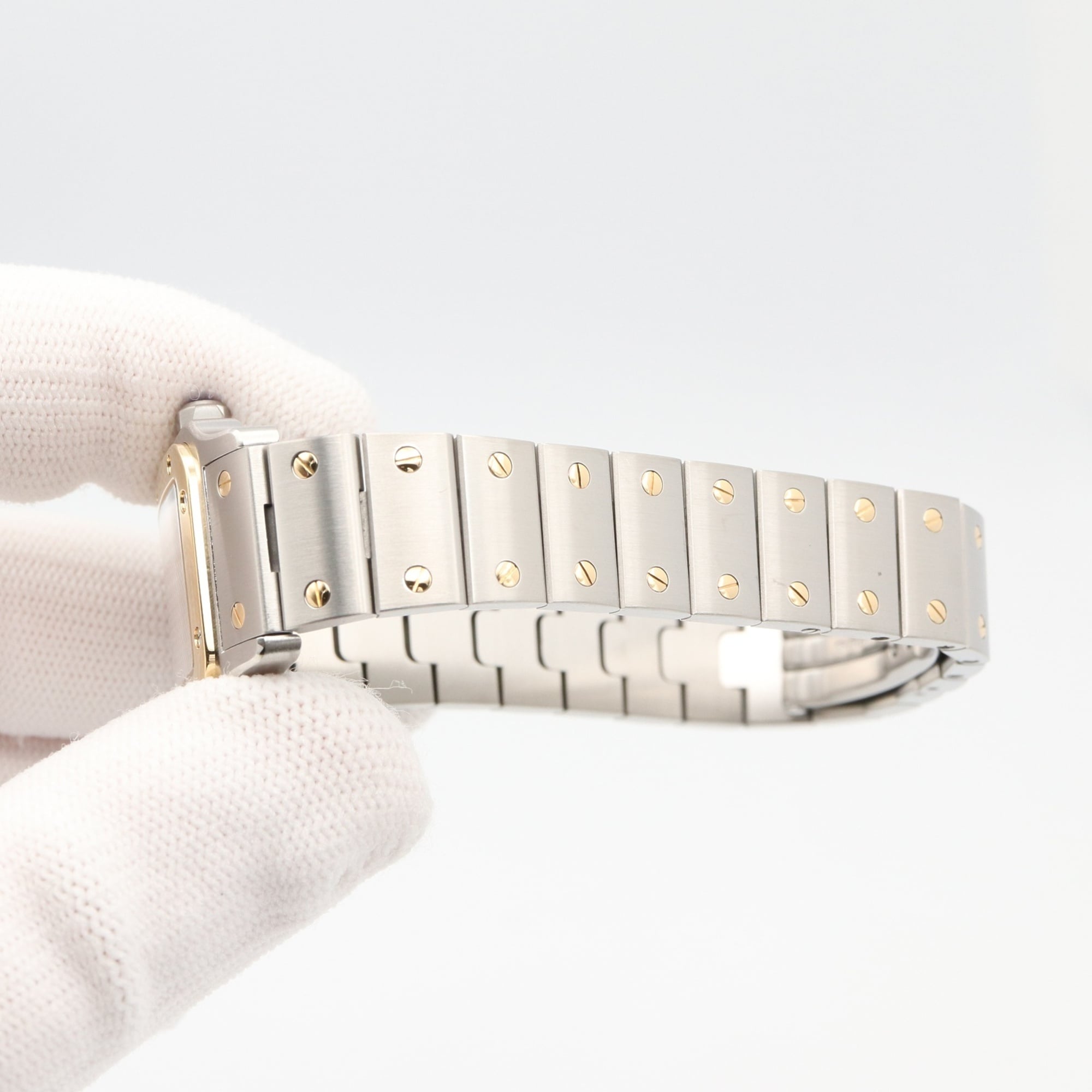 Cartier Santos Galbee SM W20012C4 Silver Dial 23mm Watch