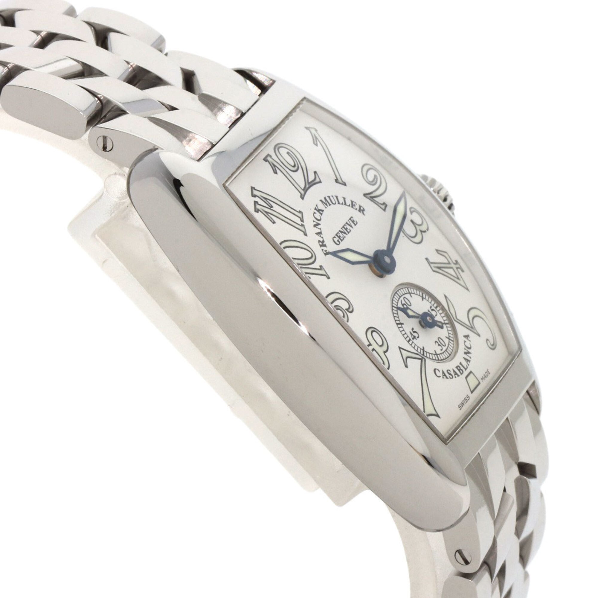 Franck Muller 1750S6 Tonneau Curvex Damenuhr aus Edelstahl SS FRANCK MULLER