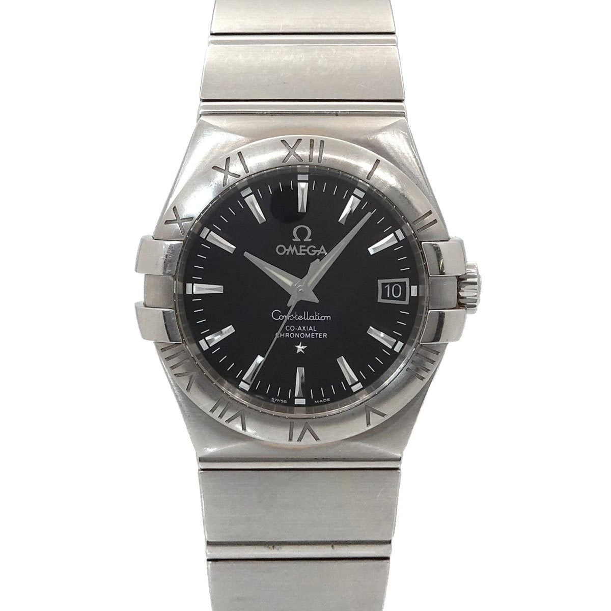 Omega Constellation 123 10 35 20 01 001 Schwarz Zifferblatt 35 mm Uhr