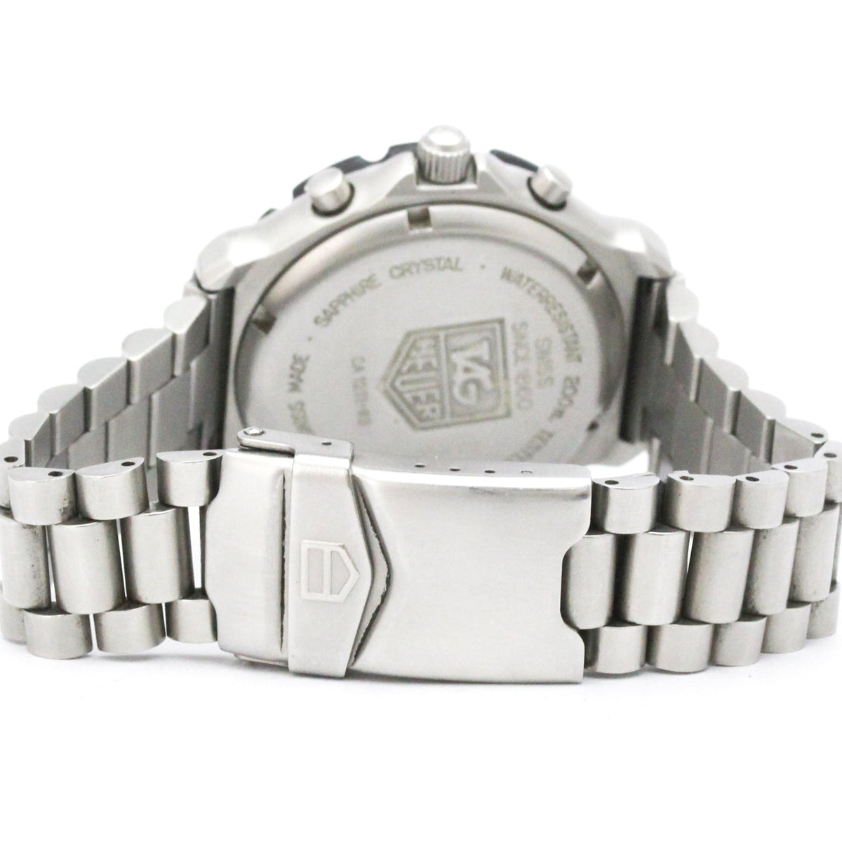 TAG Heuer Serie 2000 CA1211 Schwarz Zifferblatt 38 mm Uhr