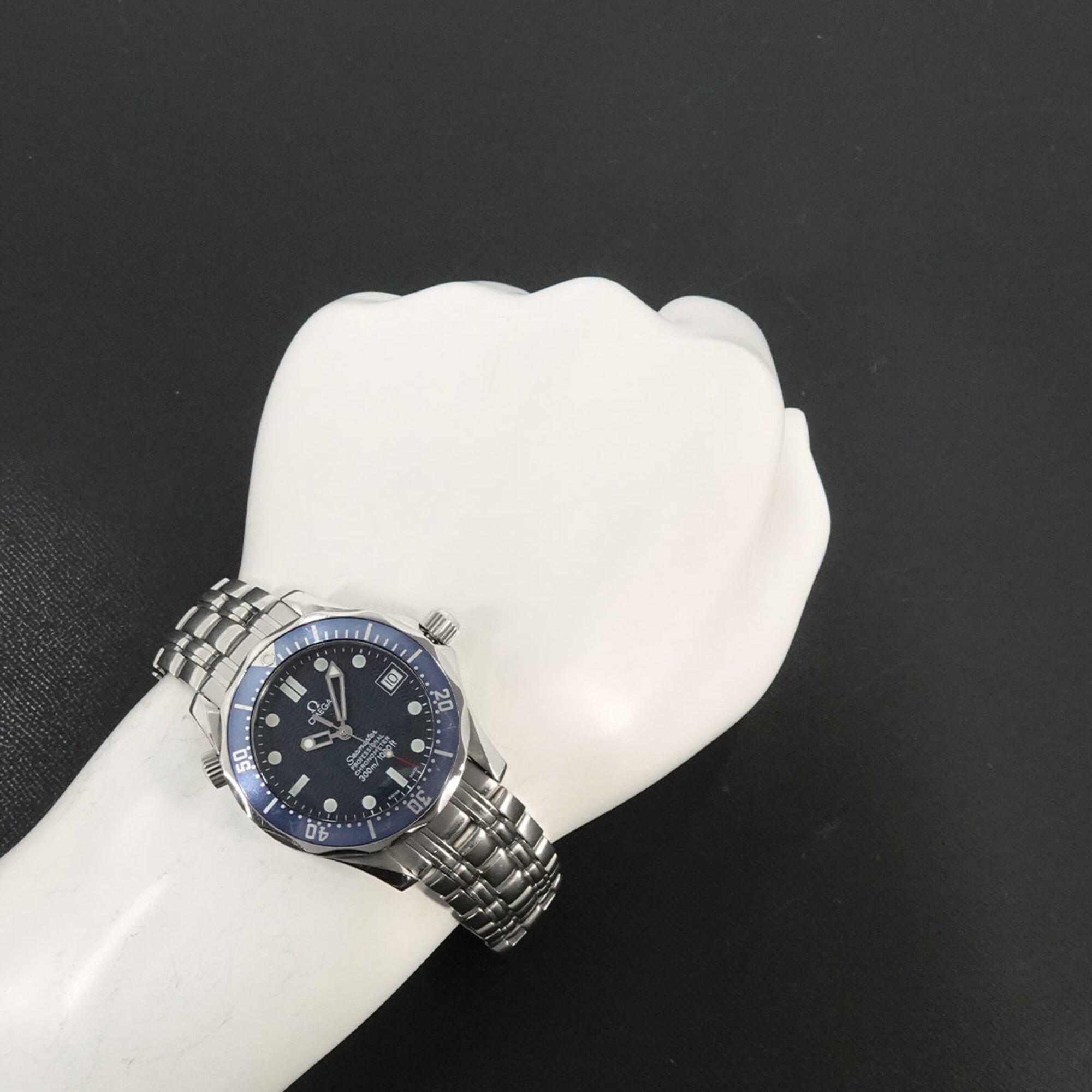 Omega Seamaster 300 Professional 2551 80 Boys' Date Navy Automatic Movement