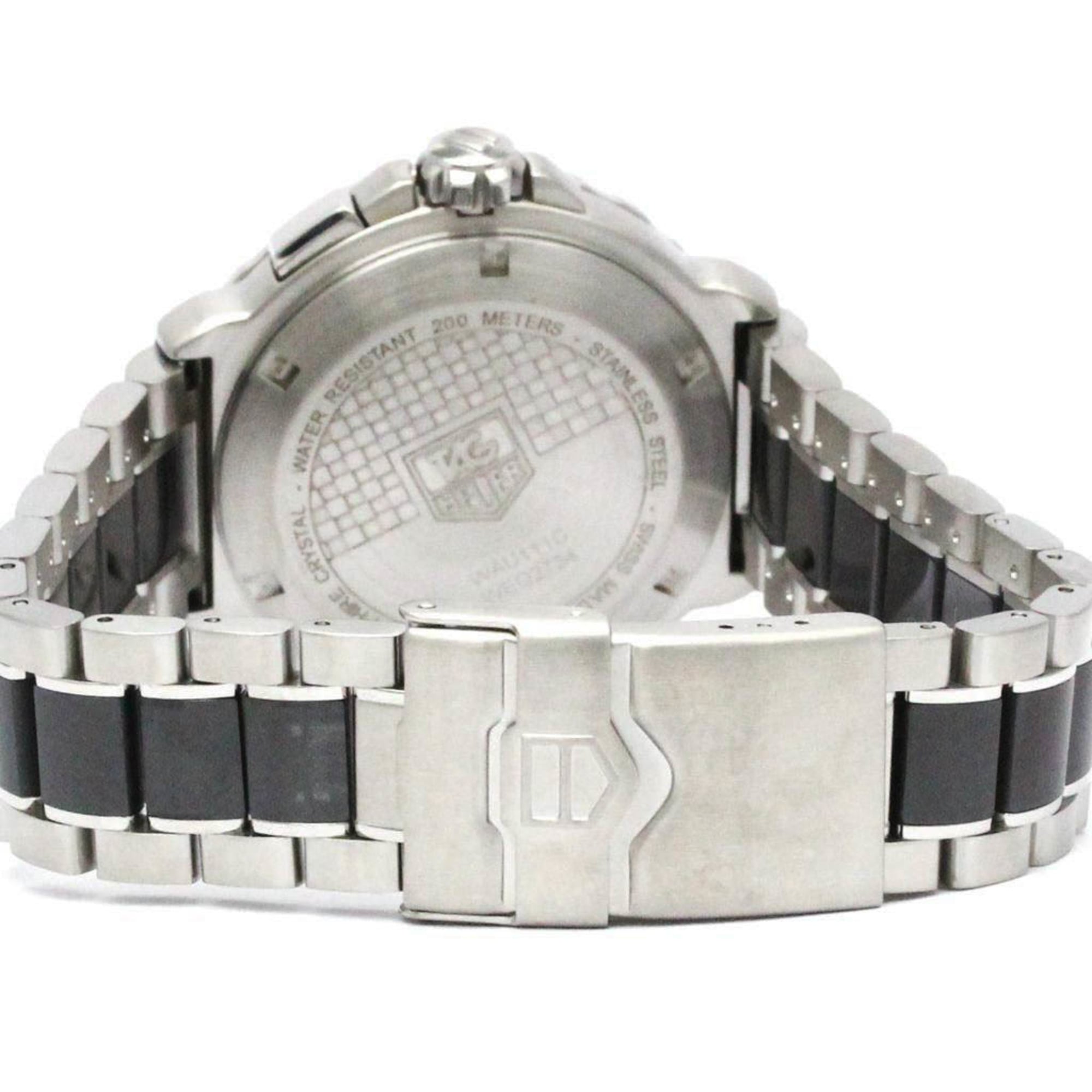 TAG HEUER Formula 1 Grand Date Alarm Steel Mens Watch WAU111C