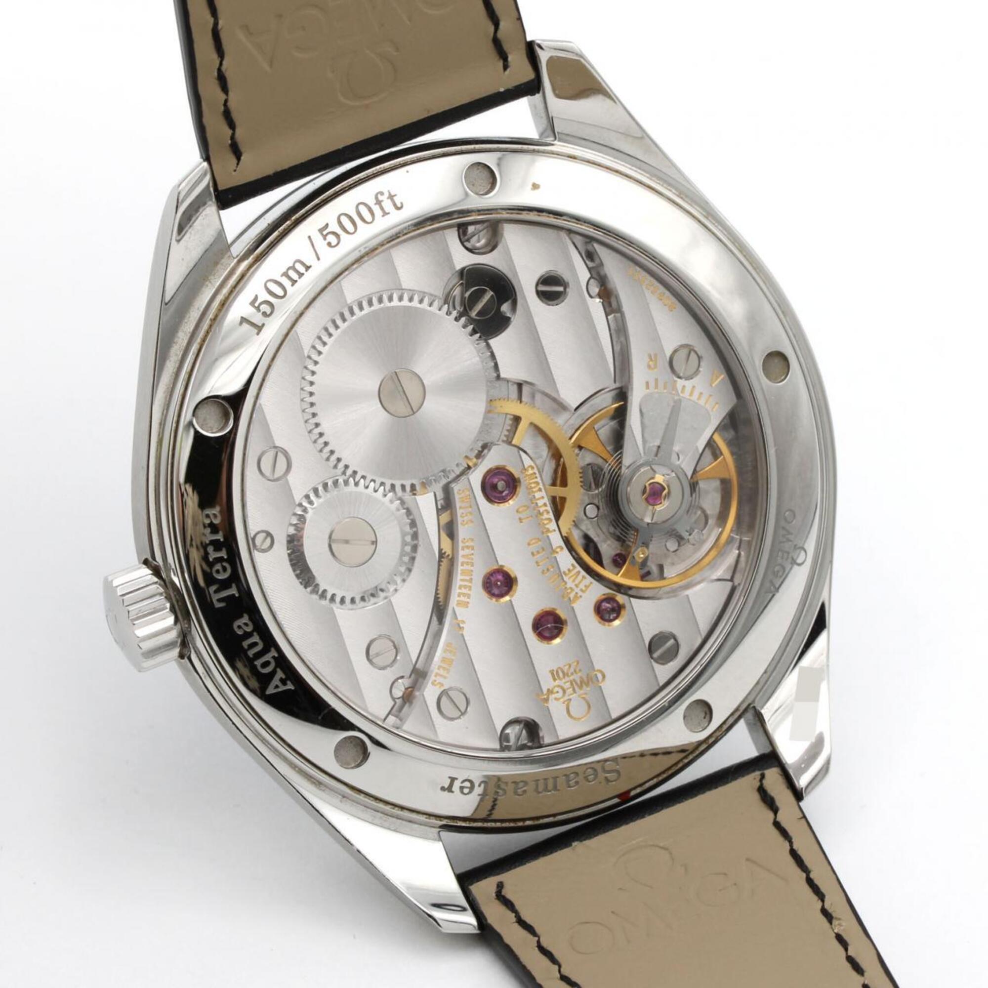 Omega Railmaster 2806.52.37 Edelstahluhr, Handaufzug