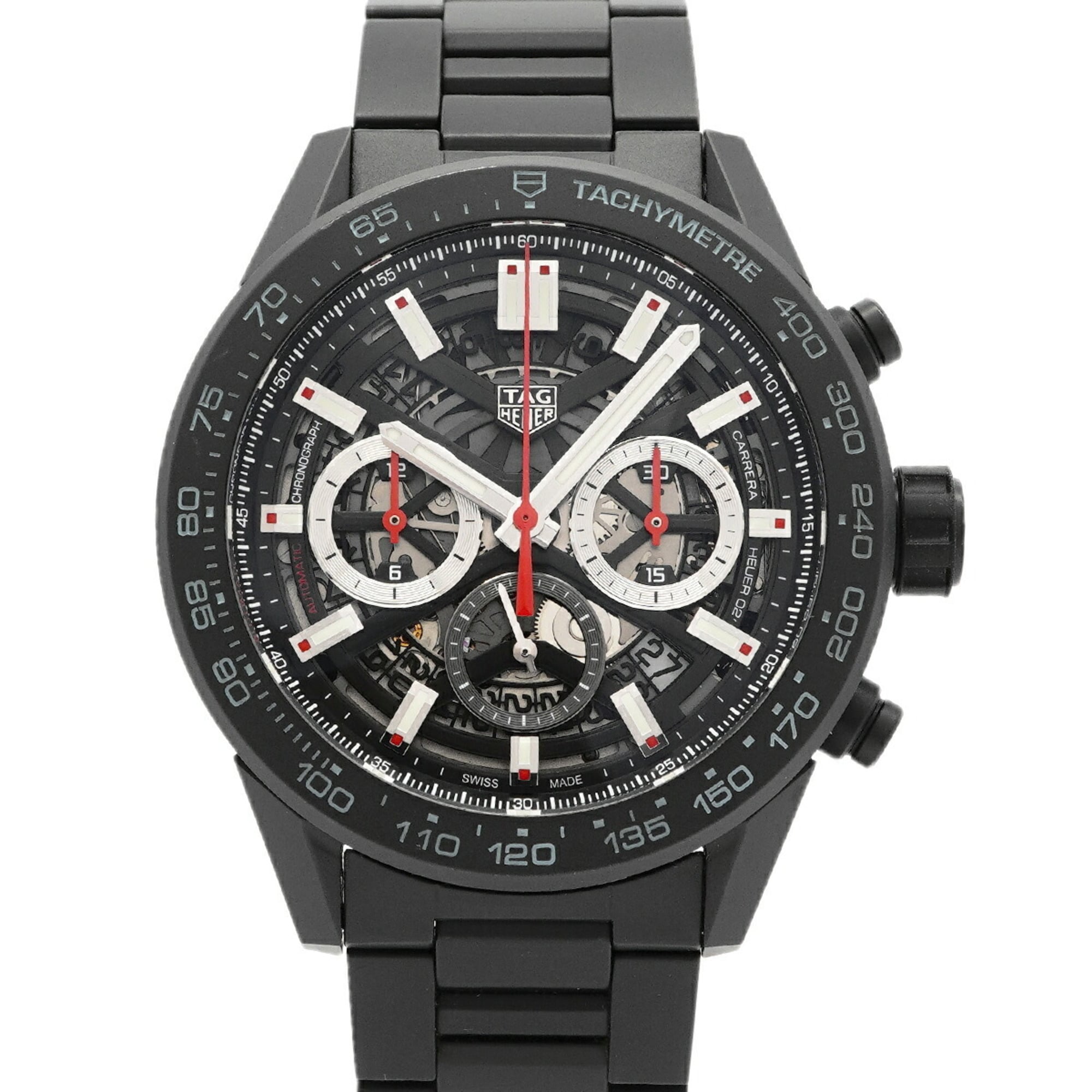 TAG Heuer Carrera CBG2A90 Skeleton Dial Men's Watch