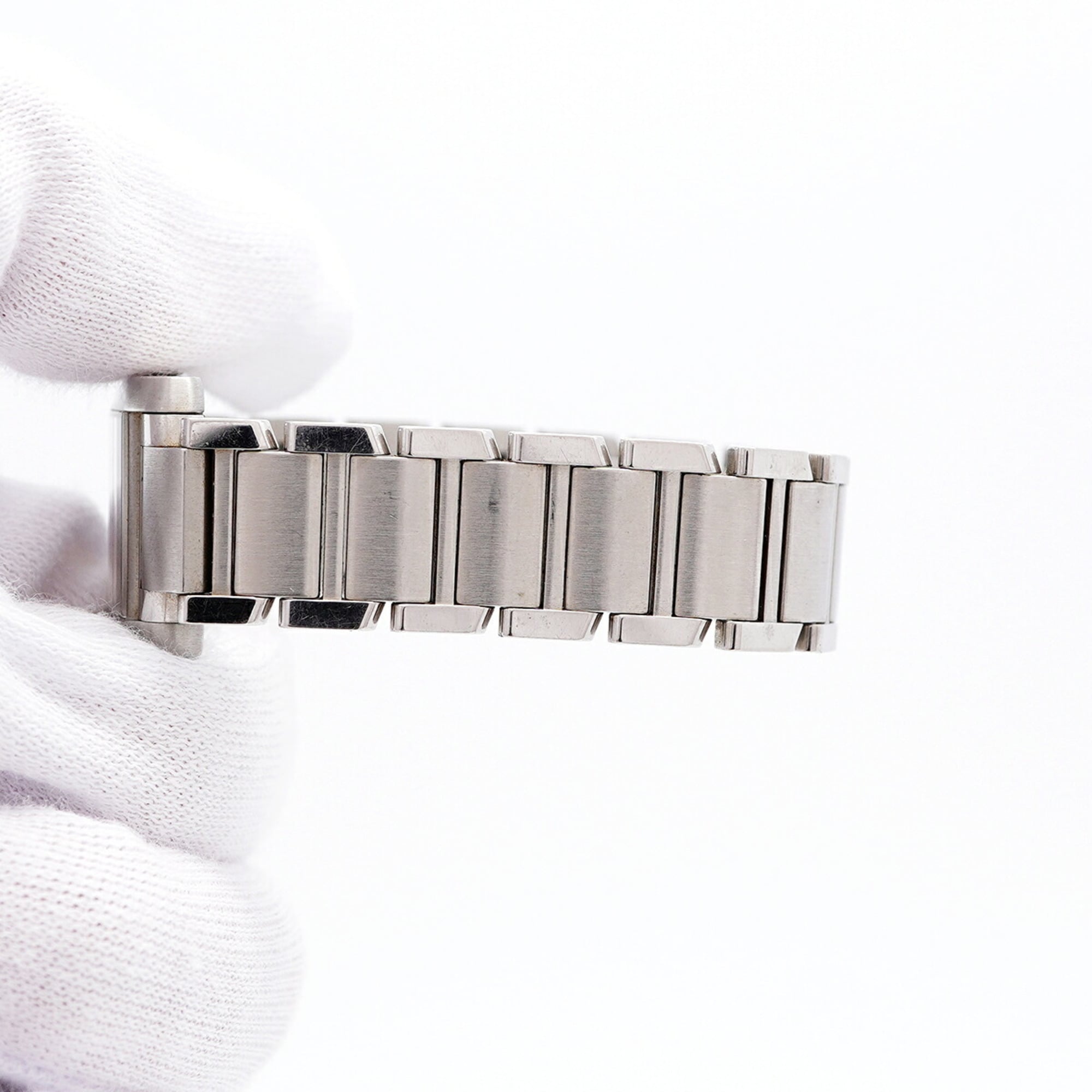 Cartier Tank Française SM W51008Q3 Ivory Dial 20mm Watch