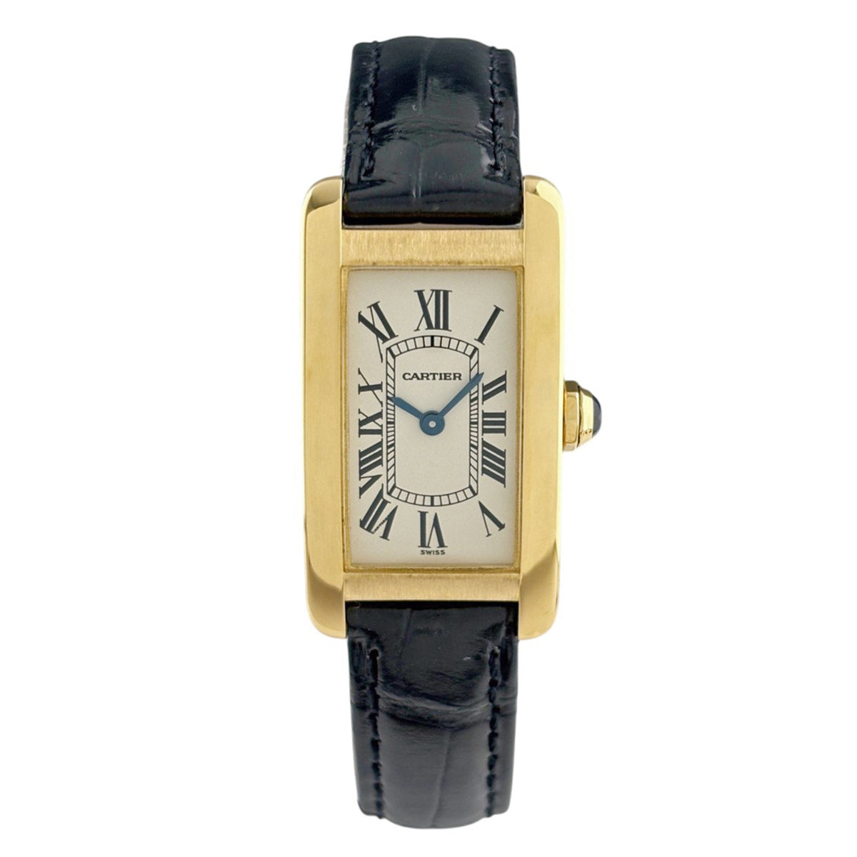 Cartier Tank American SM W2601556 Ivory Dial 20mm Watch
