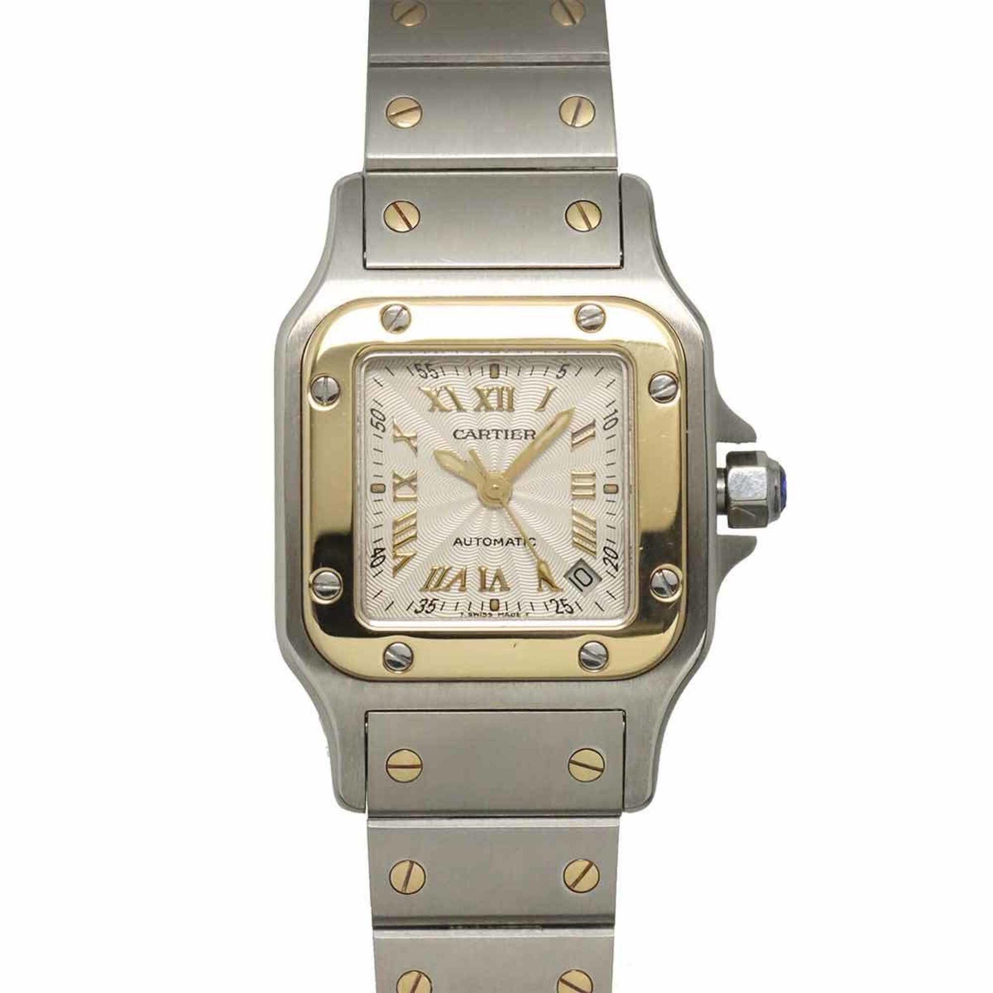 Cartier Santos W20045C4 Silver Dial 24mm Watch