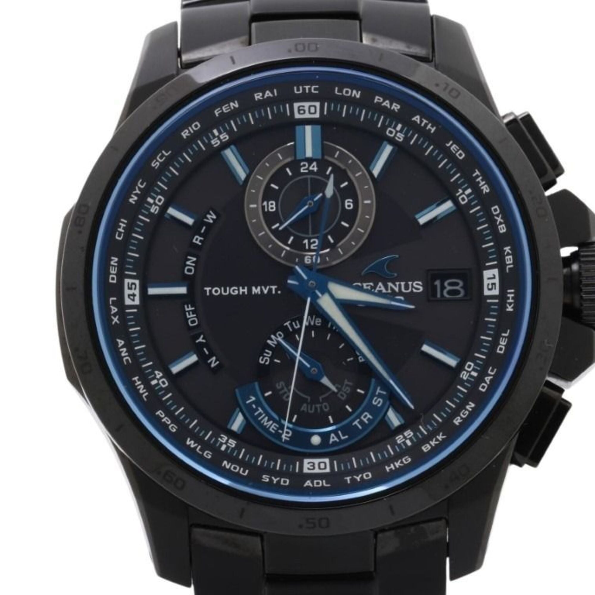 CASIO Oceanus OCW-T1000B-1AJF Black Titanium Men's Watch