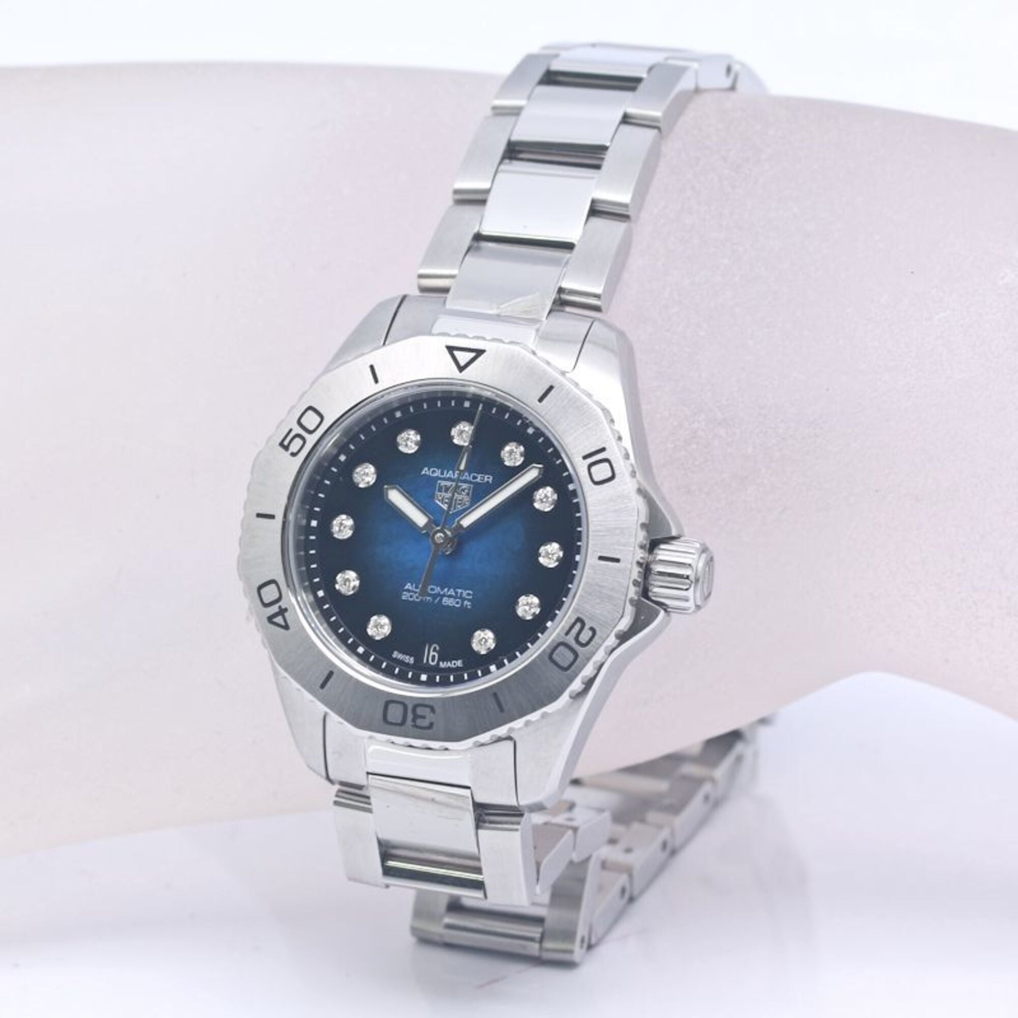 TAG Heuer Aquaracer 11P Diamond WBP2411.BA0622 Damenuhr aus Edelstahl 40319