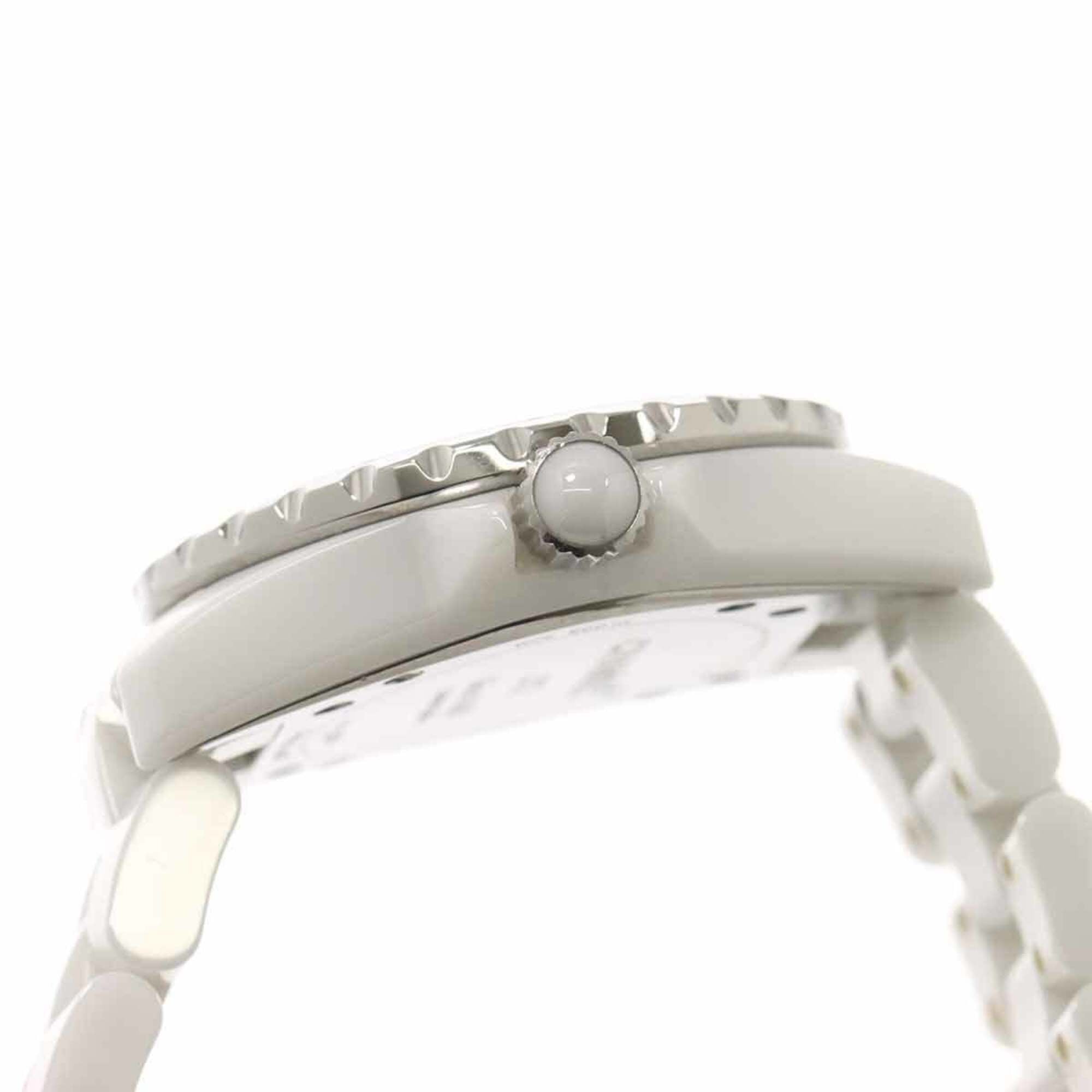 Chanel J12 33mm H2054 Ginza Boutique Limited Edition Wo 11P Pink Sapphire White Ceramic Quartz