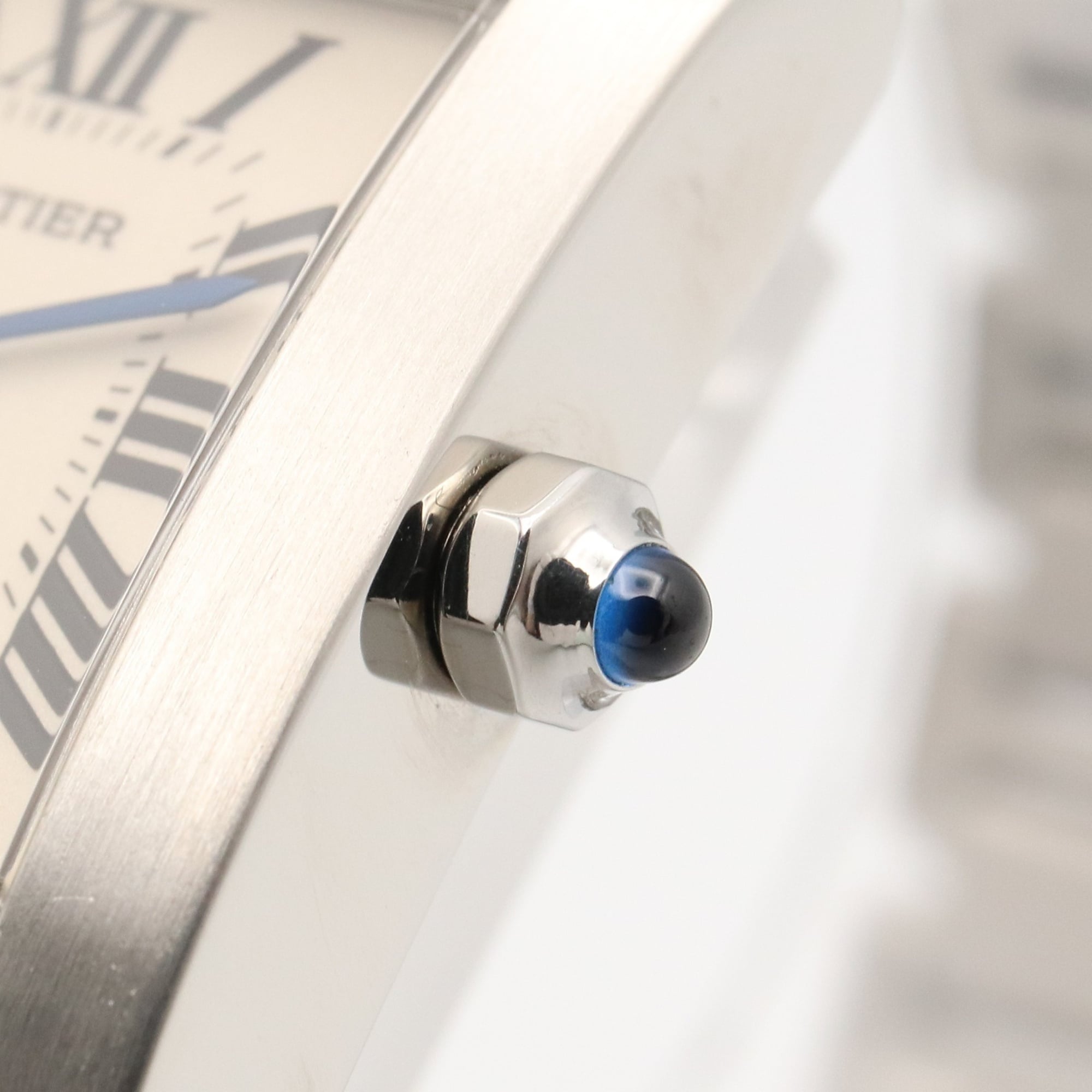 Cartier Tank francaise W51008Q3 Silver Dial Stainless steel 20mm Watch