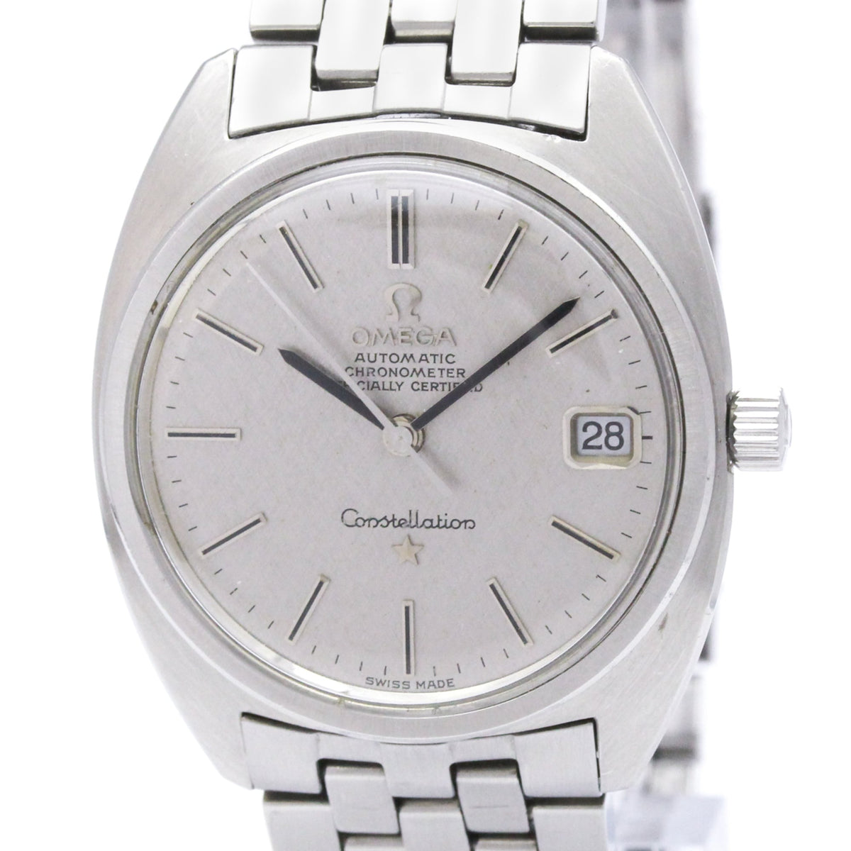 Omega Constellation 168017 Silver Dial 35mm Watch