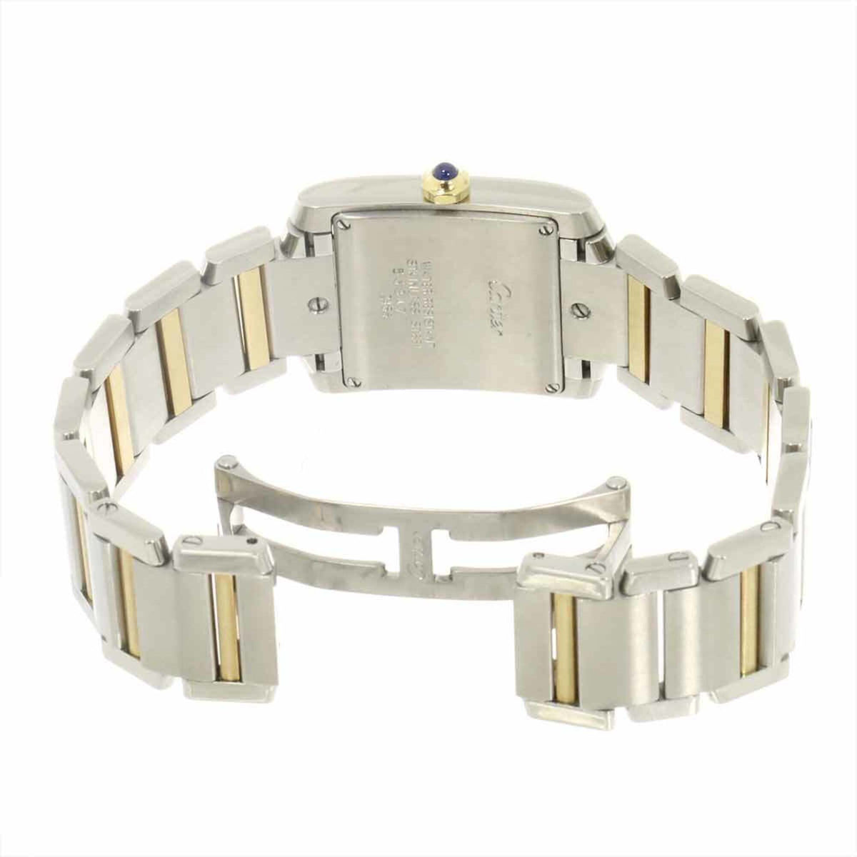 Cartier Tank Française MM W51012Q4 Ivory Dial 25mm Watch