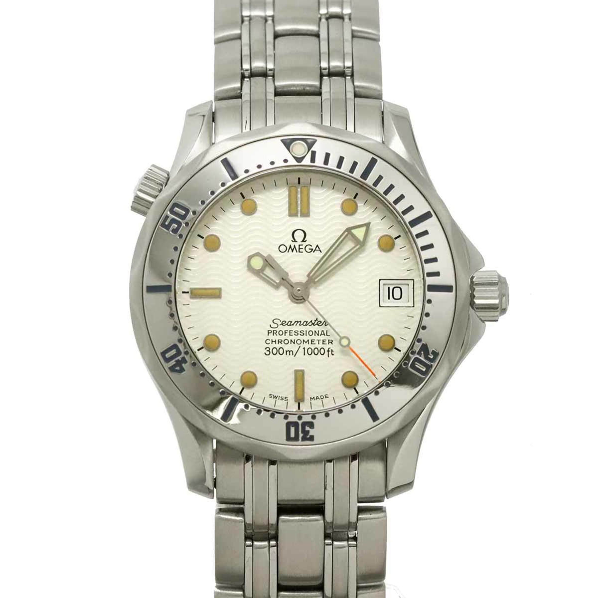 Omega Seamaster Professional 2552 20 White Dial 36mm Watch
