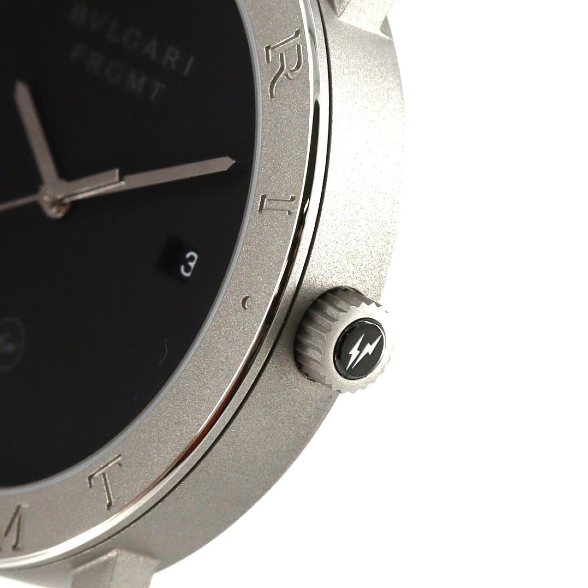 Bulgari JAPAN BB41S/103443 Black Dial 41mm Watch
