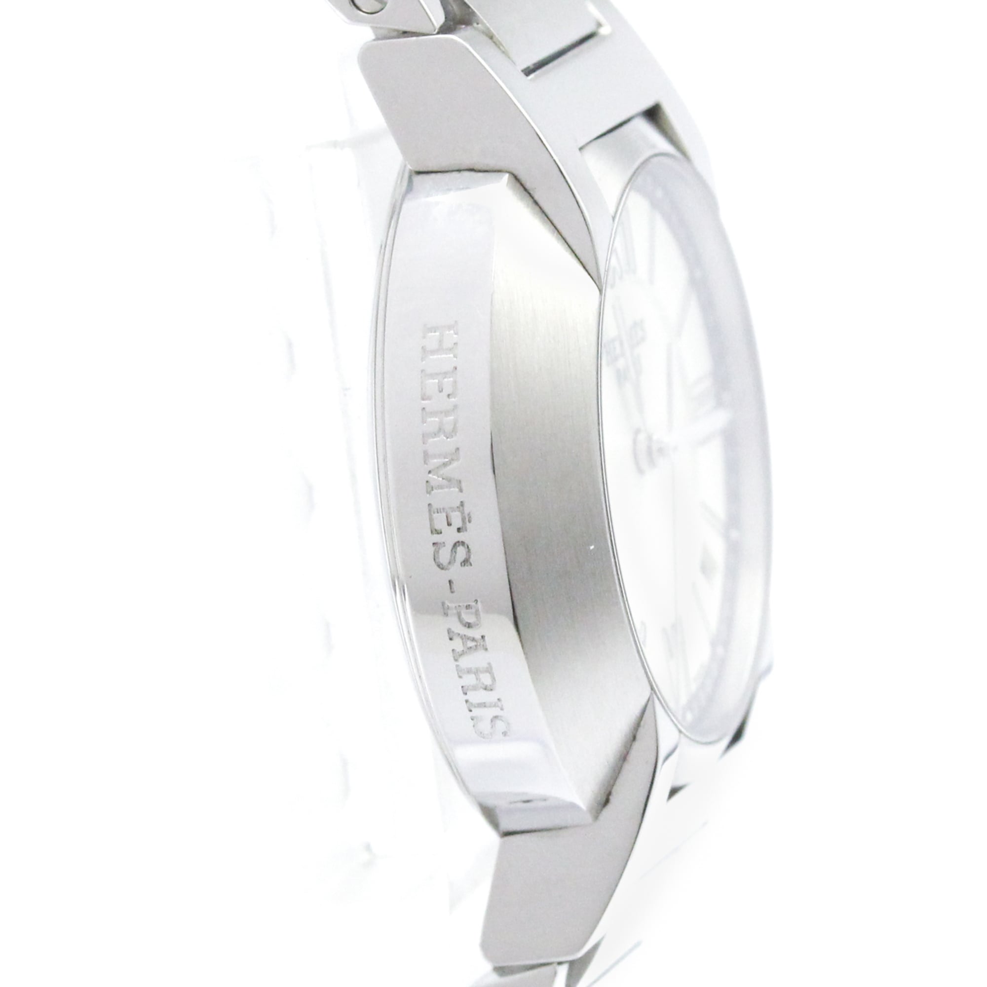 HERMES Nomade Steel Auto Quartz Ladies Watch NO1.210 Polished