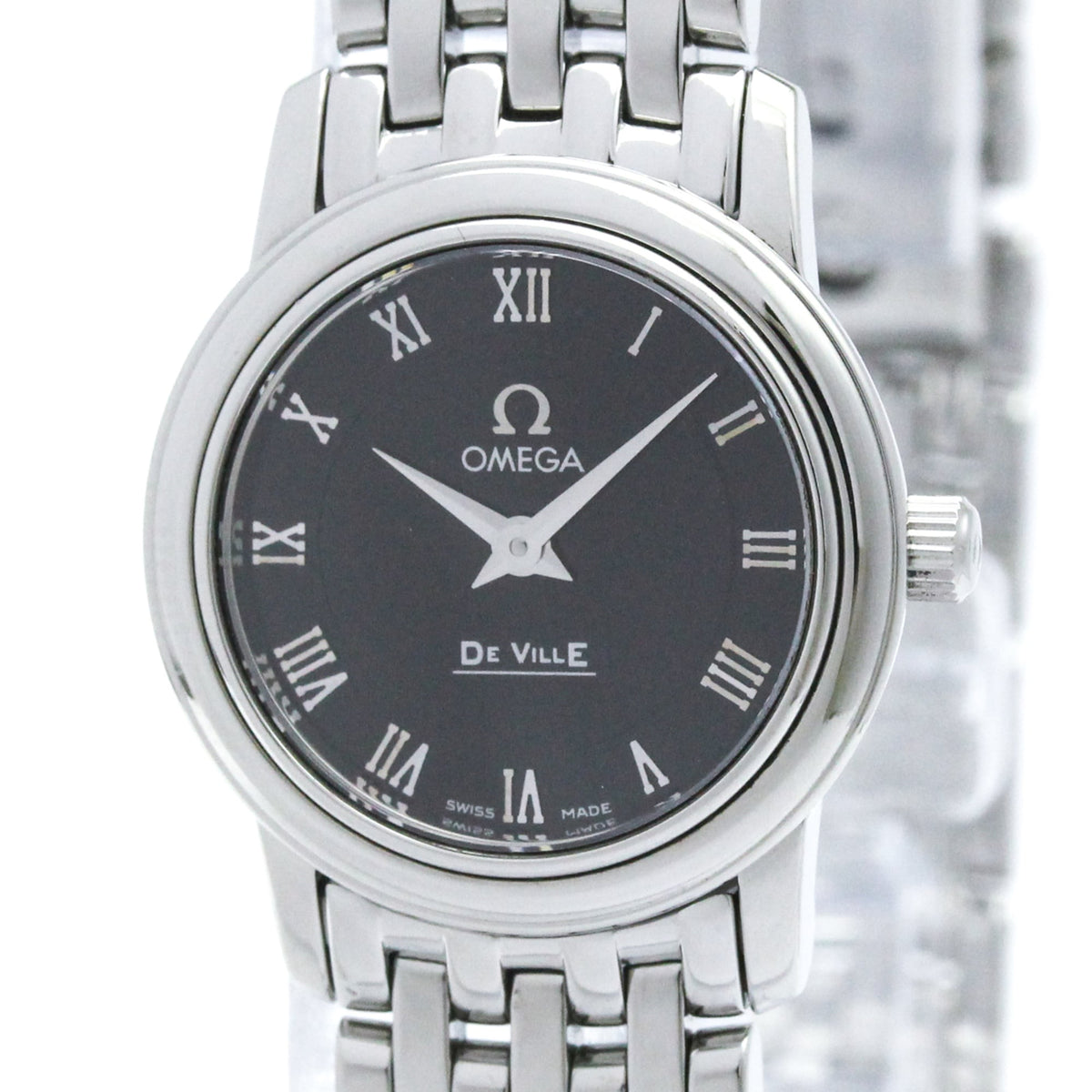 Omega De Ville Prestige 4570.52 Black Dial 22mm Watch