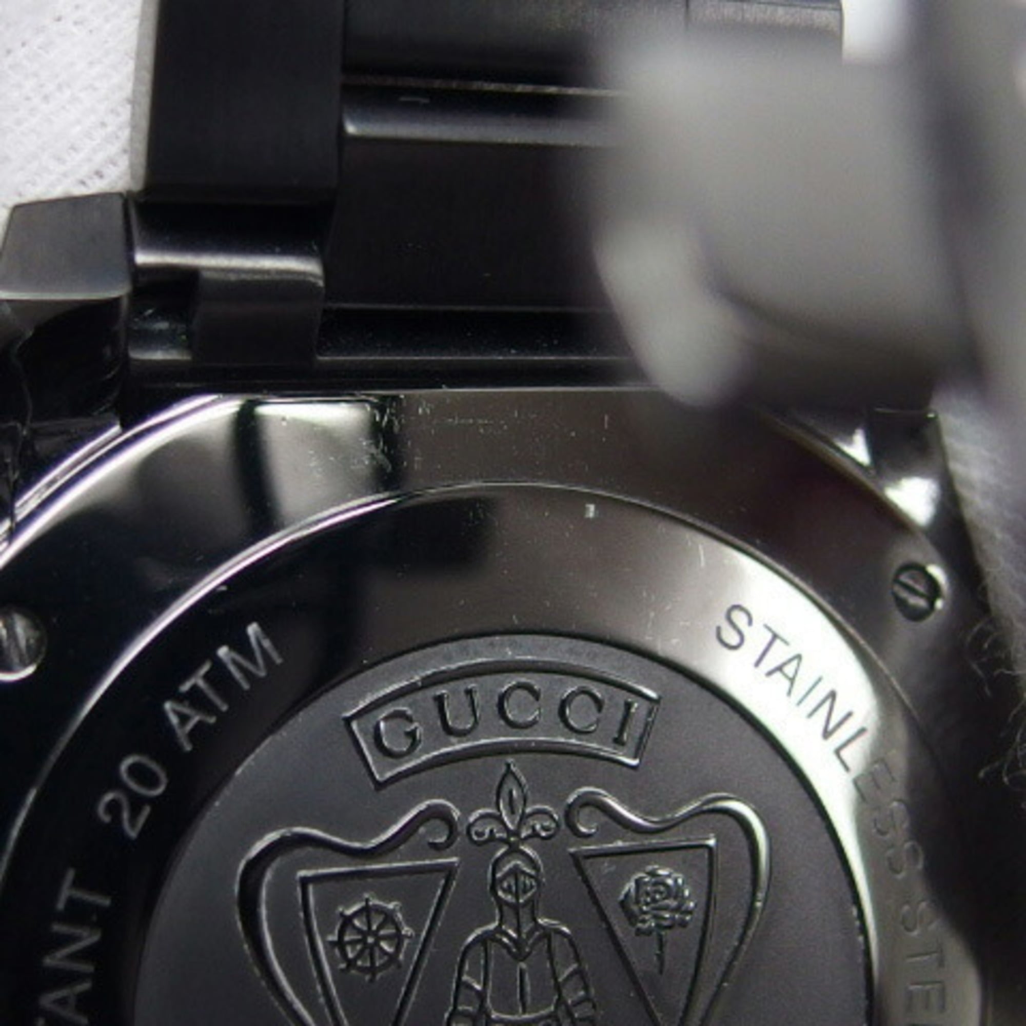 Gucci Dive Date-horloge voor heren, zwart